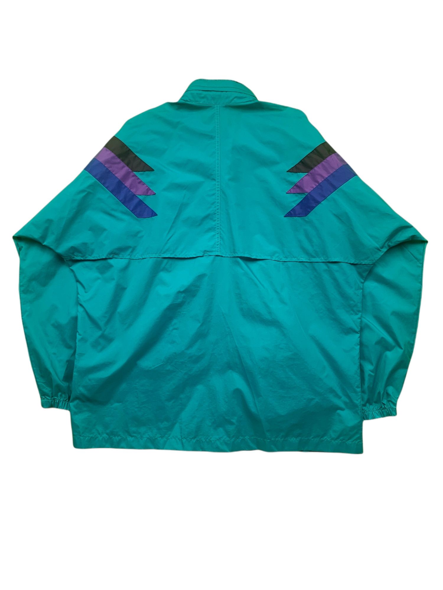 Adidas × Vintage Adidas Vintage Windbreaker Jacket Zip Size US XL / EU 56 / 4 - 2 Thumbnail