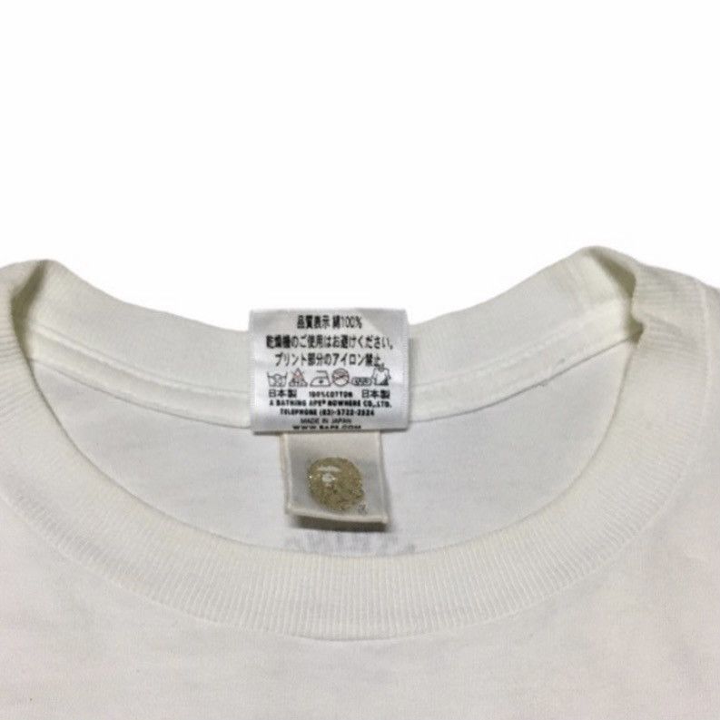 Bape Bape Crown University T Shirt Size US L / EU 52-54 / 3 - 3 Thumbnail