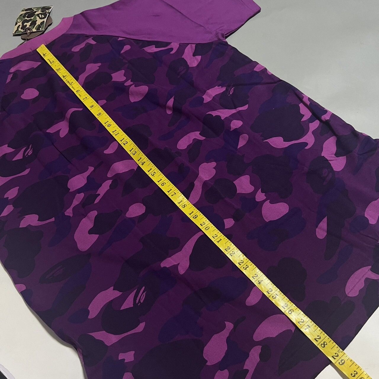 Bape Color Camo Crazy College Tee Size US L / EU 52-54 / 3 - 6 Thumbnail