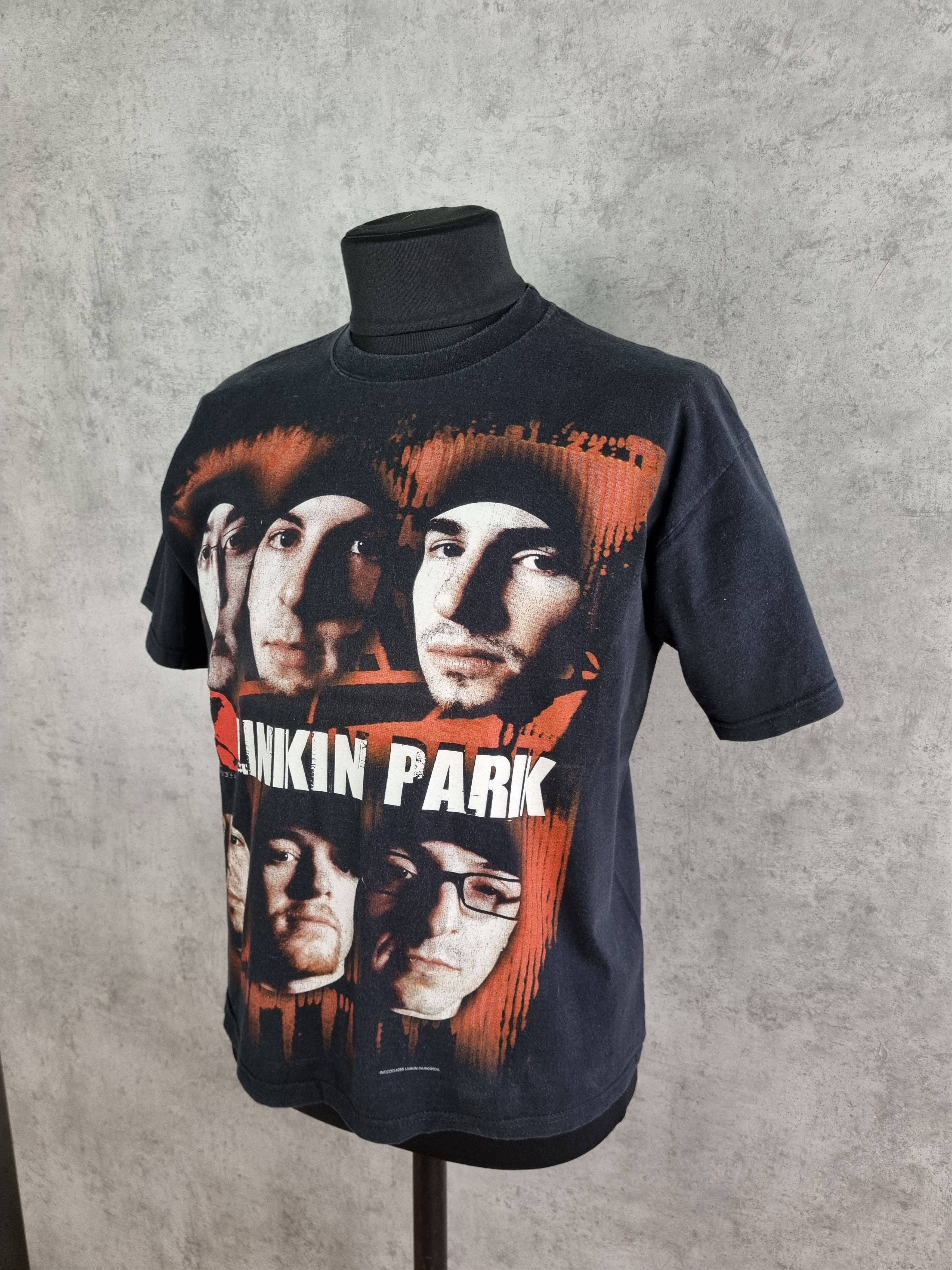 Band Tees × Vintage Faded Vintage Rare Linkin Park Faces Band Tees Size US M / EU 48-50 / 2 - 6 Thumbnail