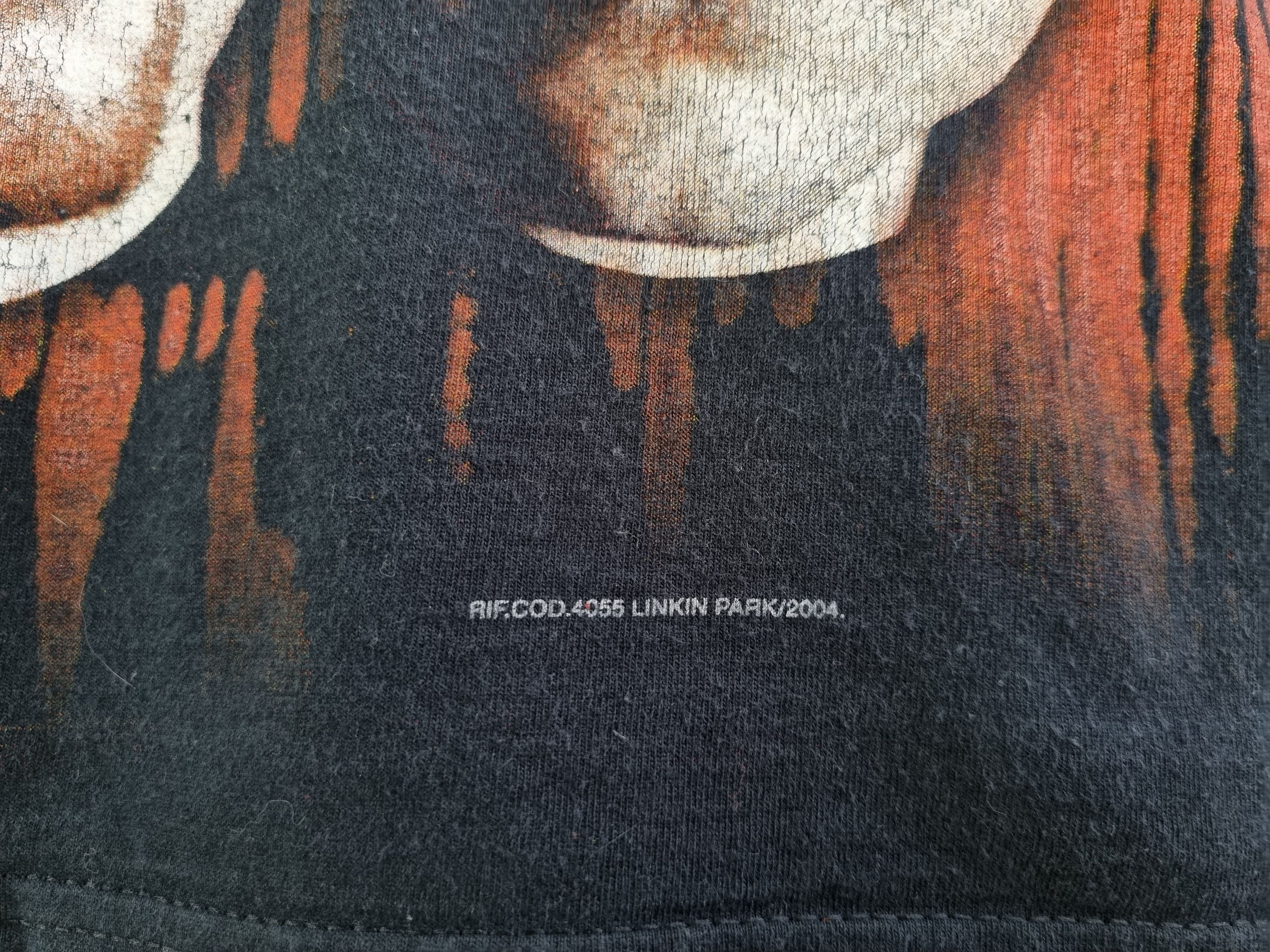 Band Tees × Vintage Faded Vintage Rare Linkin Park Faces Band Tees Size US M / EU 48-50 / 2 - 11 Thumbnail