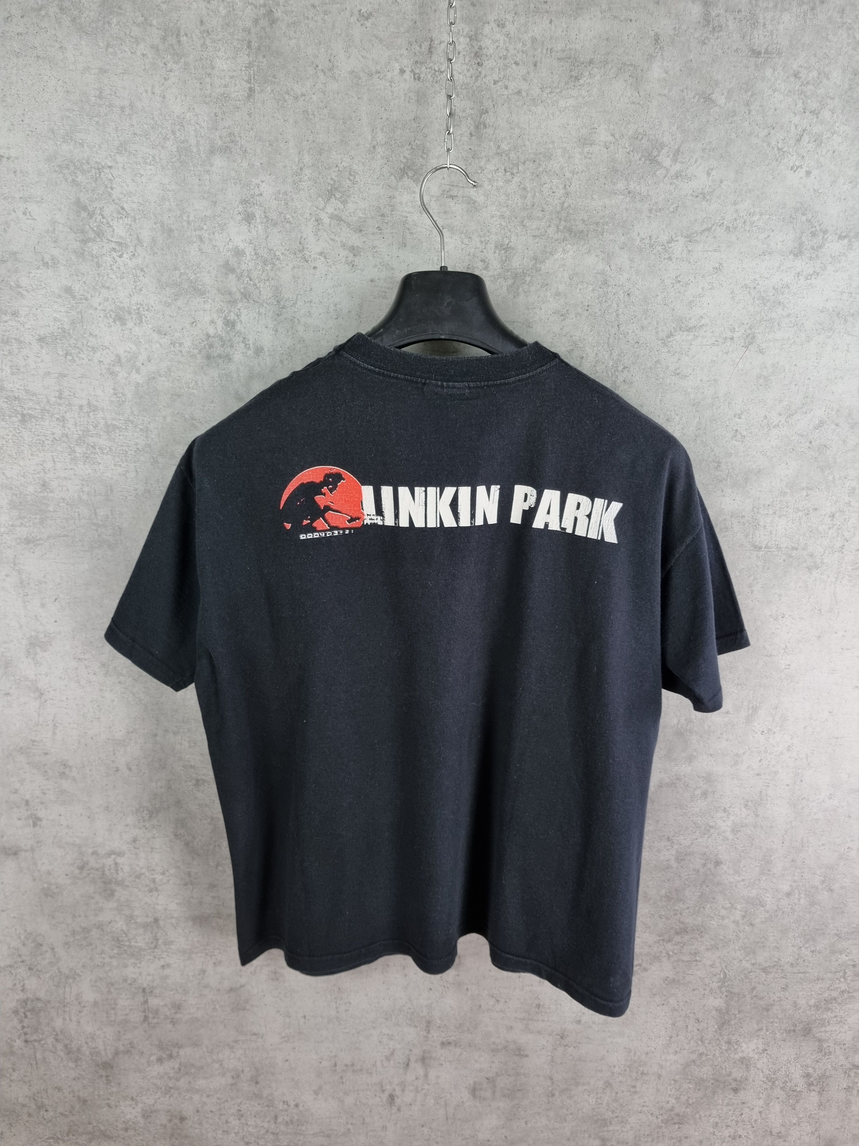 Band Tees × Vintage Faded Vintage Rare Linkin Park Faces Band Tees Size US M / EU 48-50 / 2 - 2 Thumbnail