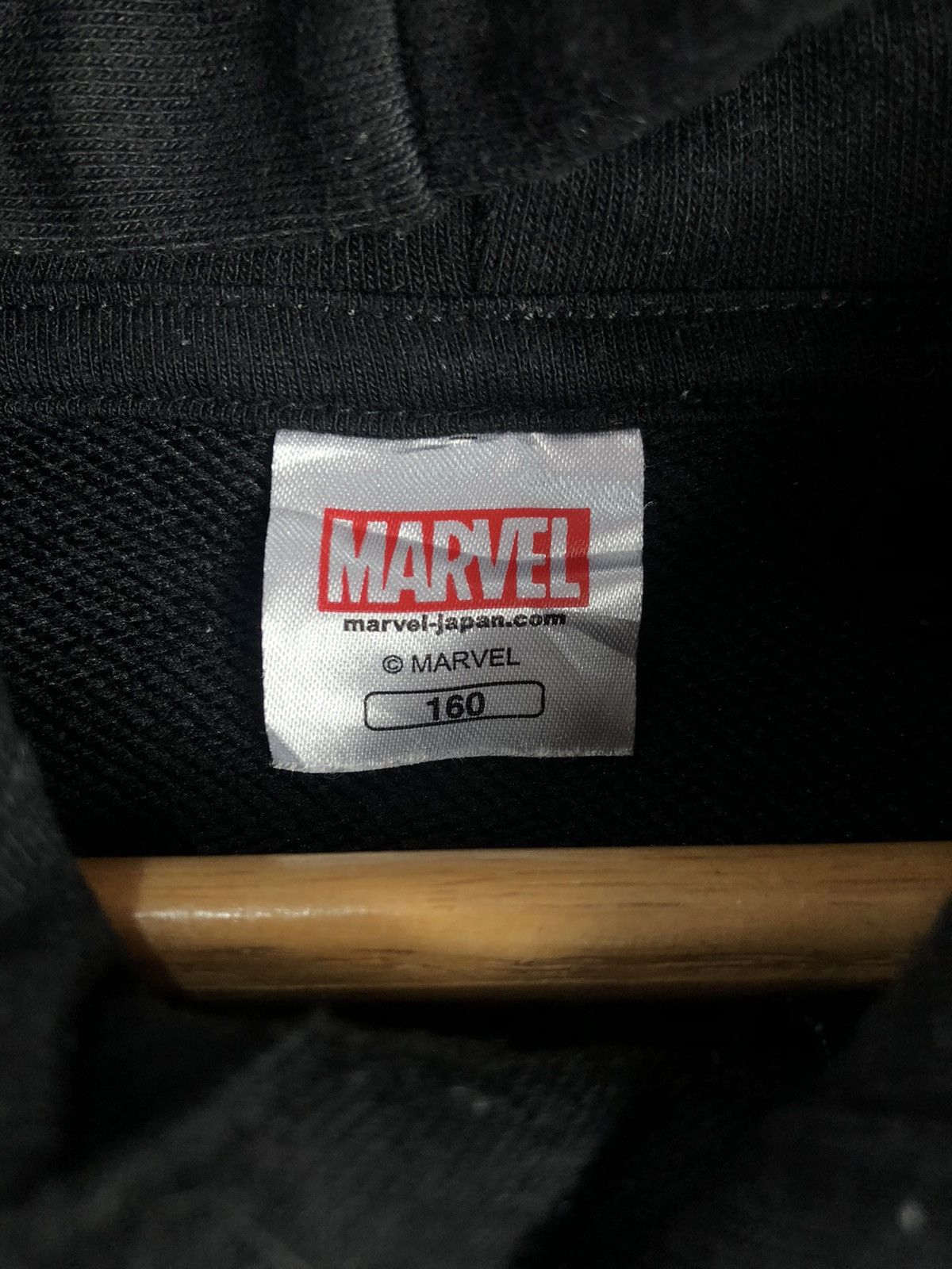 VINTAGE MARVEL BLACK HOODIES SWEATSHIRT