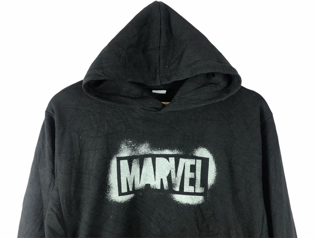 VINTAGE MARVEL BLACK HOODIES SWEATSHIRT