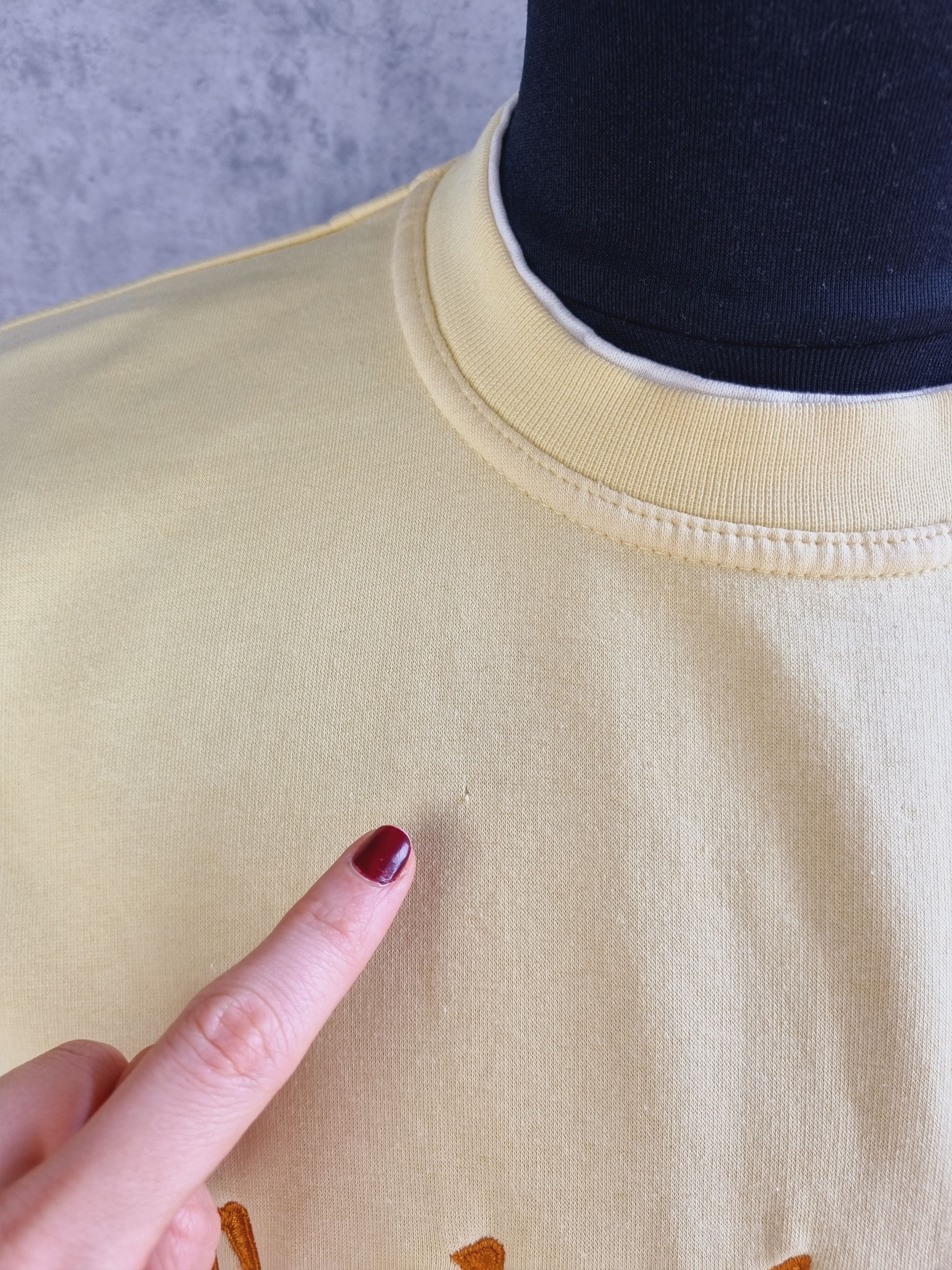 Rap Tees × Timberland × Vintage 90s Vintage TIMBERLAND Embroidery Big Logo Dirty Sweatshirt Size US L / EU 52-54 / 3 - 15 Thumbnail