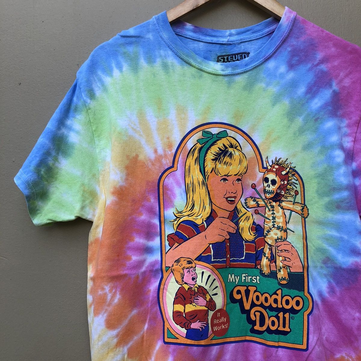 Vintage stevenrhodes t shirt Size US M / EU 48-50 / 2 - 2 Thumbnail