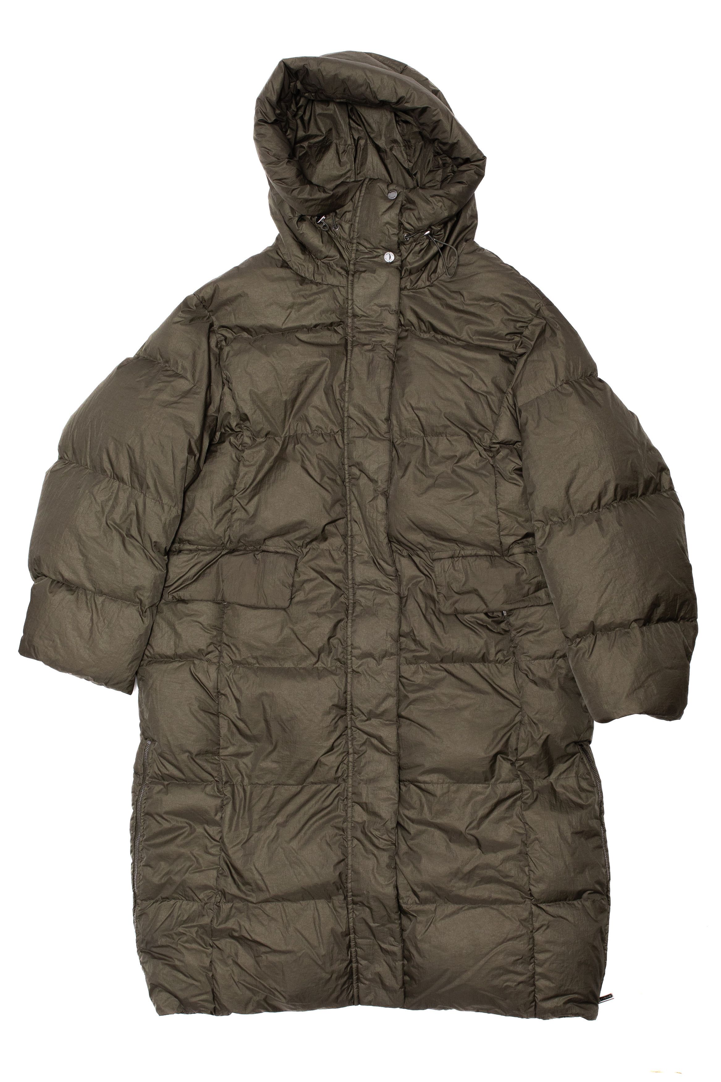 image of Moorer 2K$ Diveria Tcn Down Coat Parka Jacket in Khaki, Women's (Size Large)