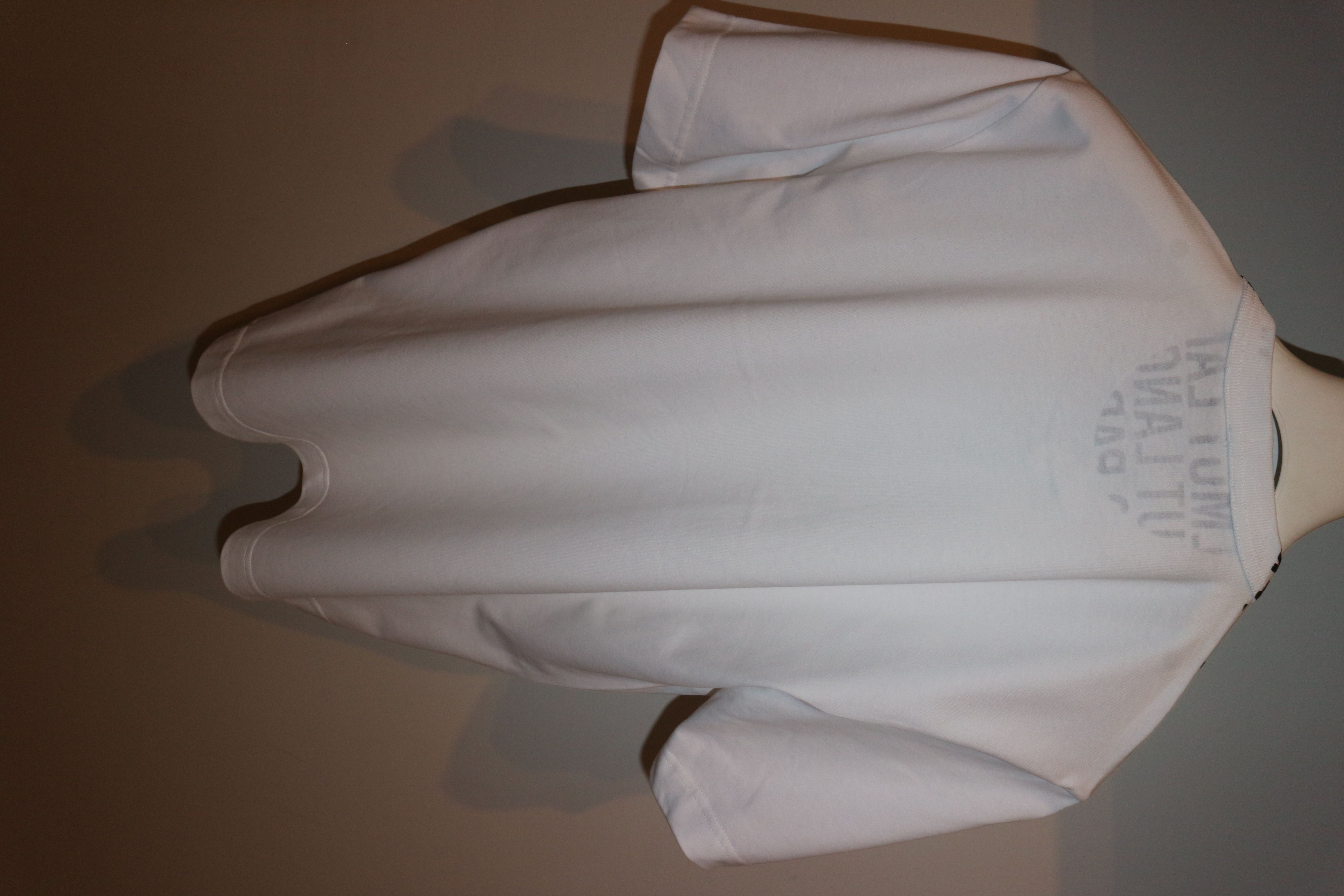 Helmut Lang White Box Logo T-Shirt Size US L / EU 52-54 / 3 - 8 Thumbnail