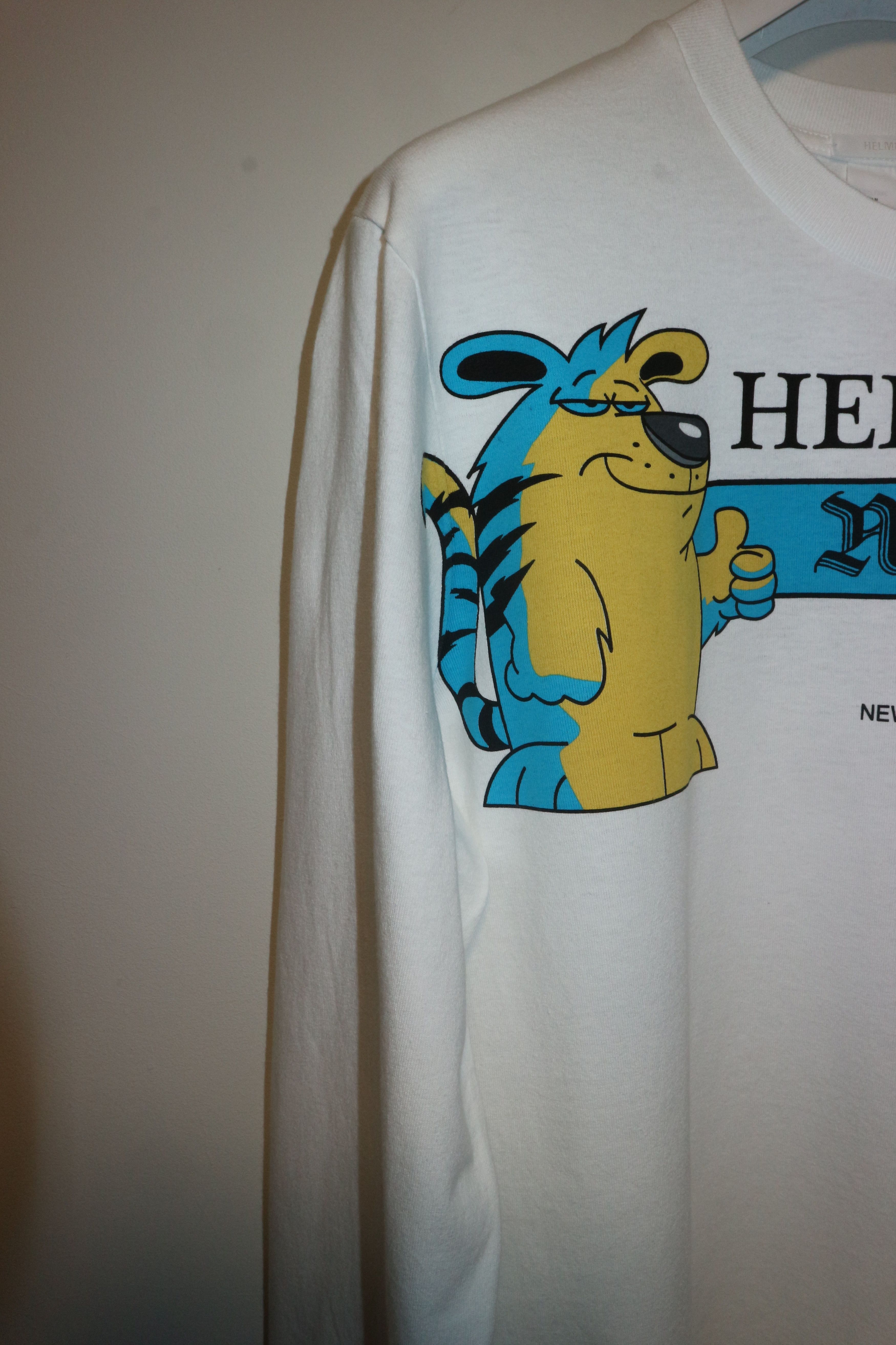 Helmut Lang Standard radio long sleeve tshirt Size US XL / EU 56 / 4 - 4 Thumbnail