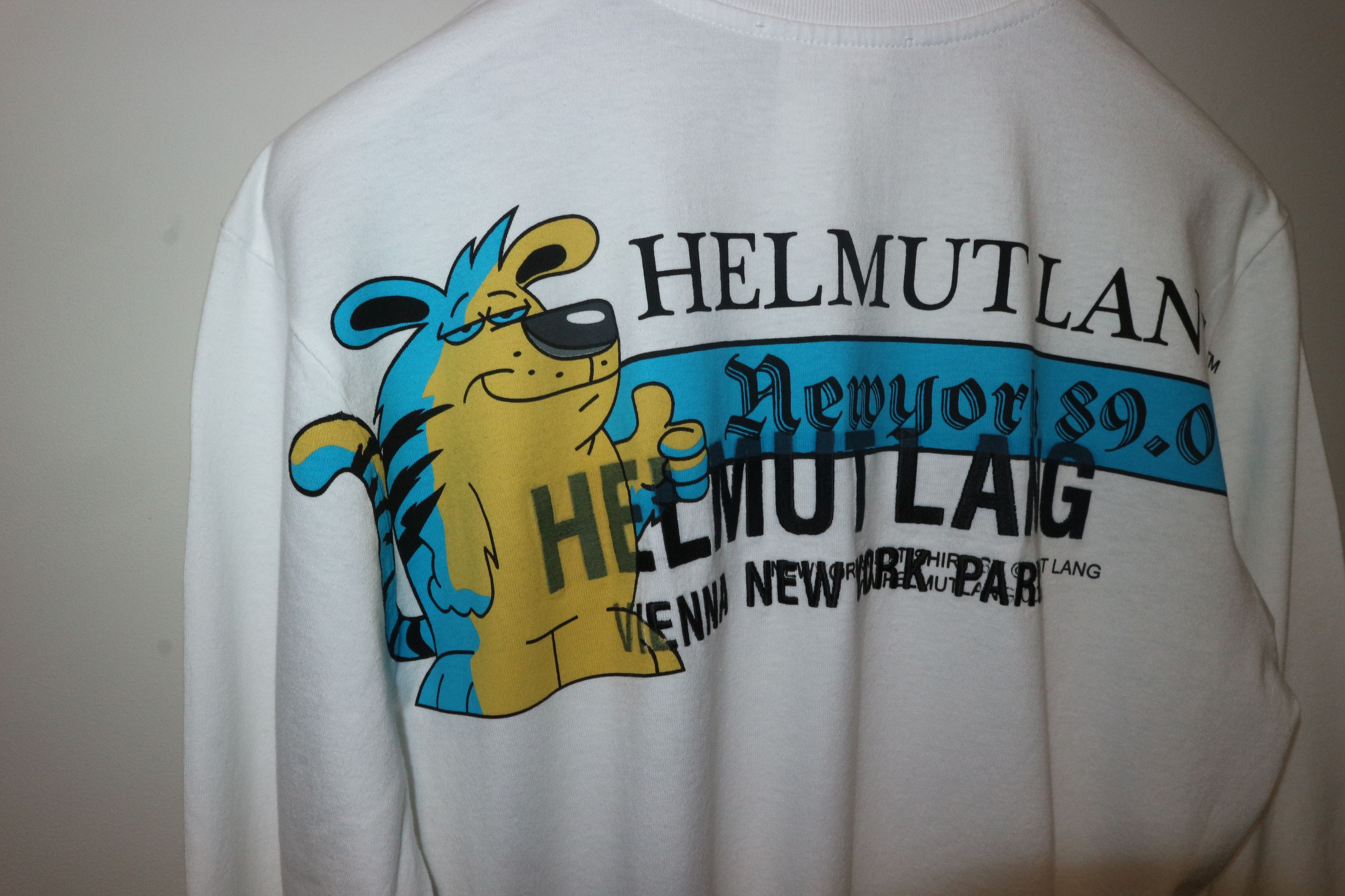 Helmut Lang Standard radio long sleeve tshirt Size US XL / EU 56 / 4 - 10 Thumbnail