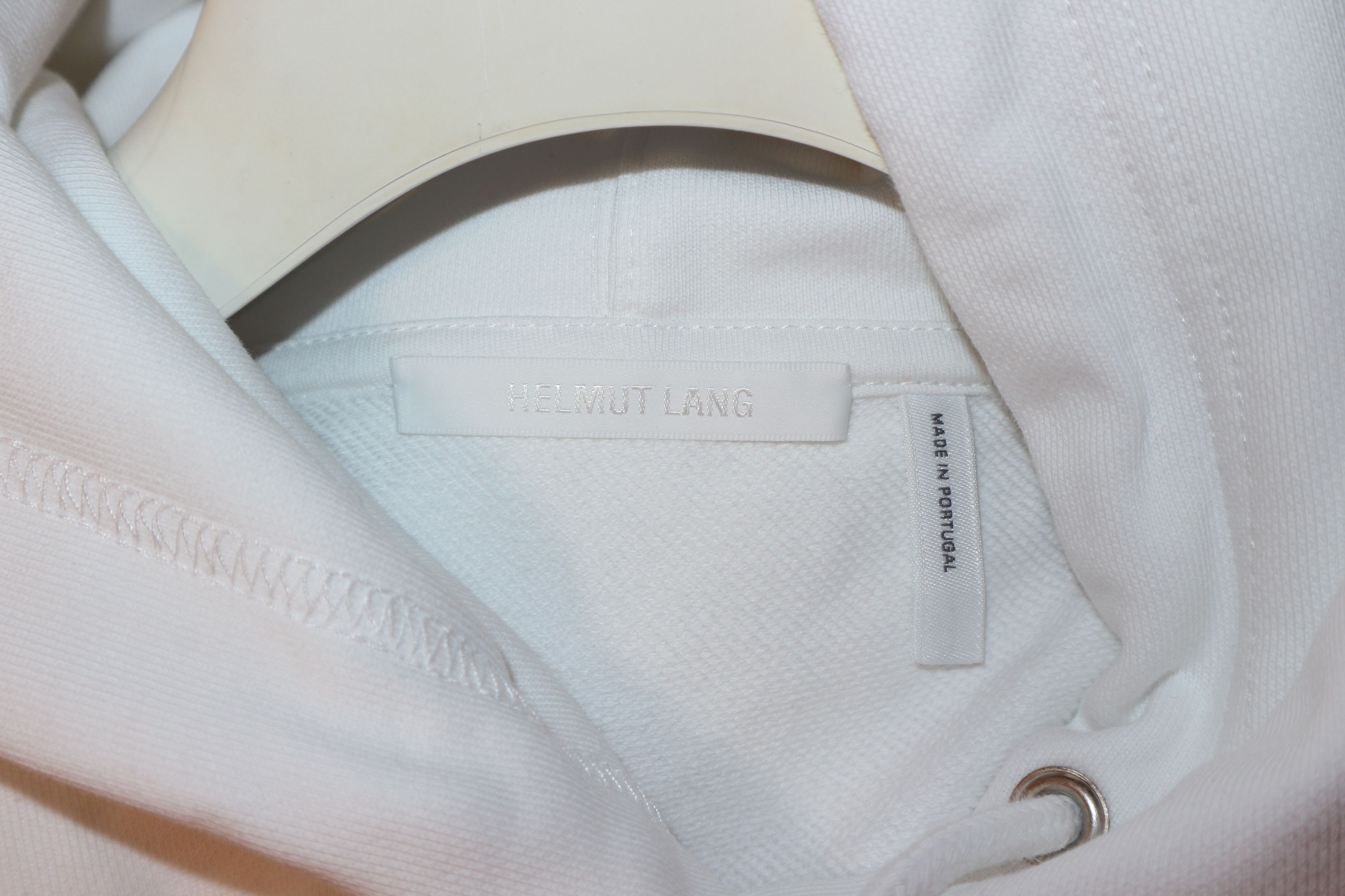 Helmut Lang Box logo hoodie Size US S / EU 44-46 / 1 - 9 Thumbnail