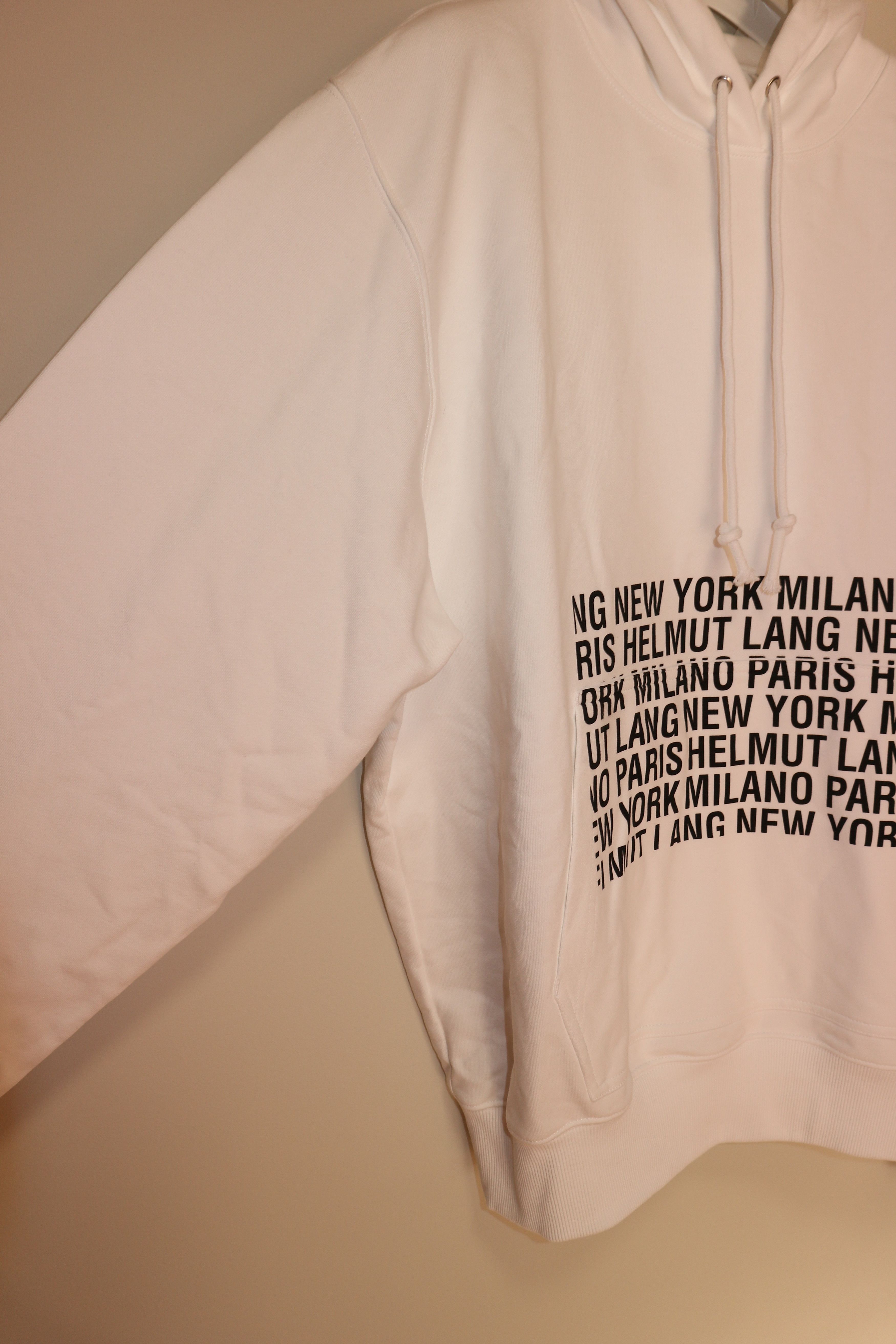Helmut Lang Box logo hoodie Size US S / EU 44-46 / 1 - 5 Thumbnail