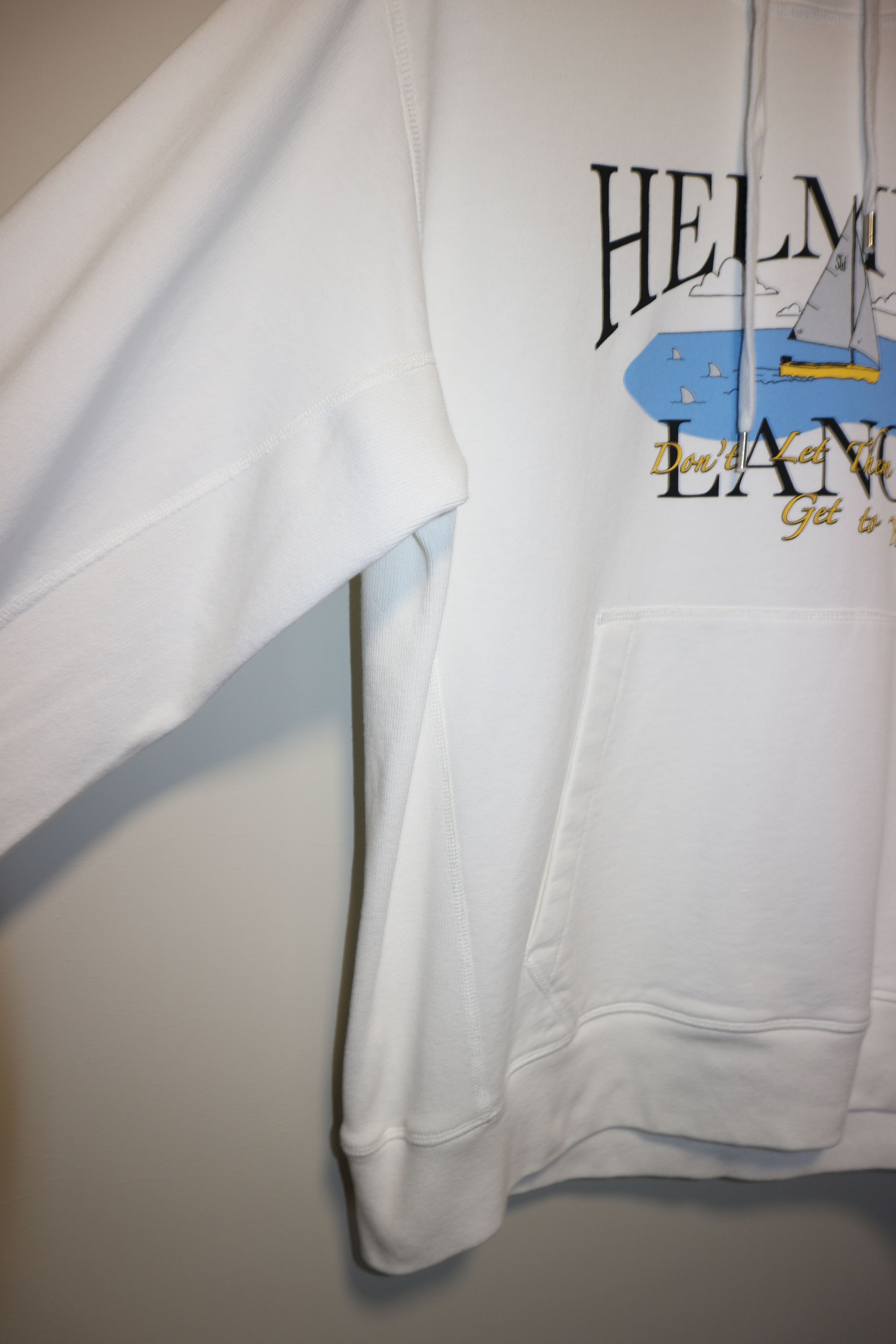 Helmut Lang Saintwoods logo hoodie Size US L / EU 52-54 / 3 - 4 Thumbnail