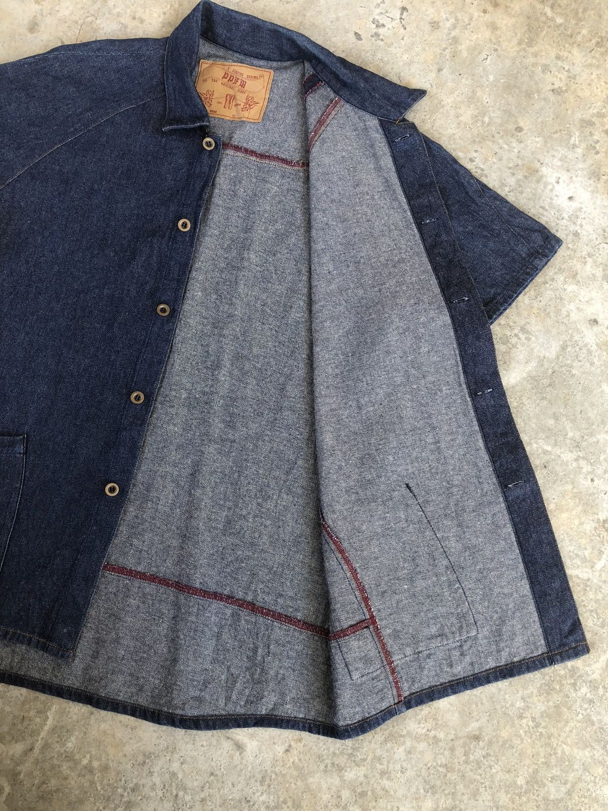 PPFM Japanese PPFM Denim shirt button up Size US M / EU 48-50 / 2 - 10 Thumbnail