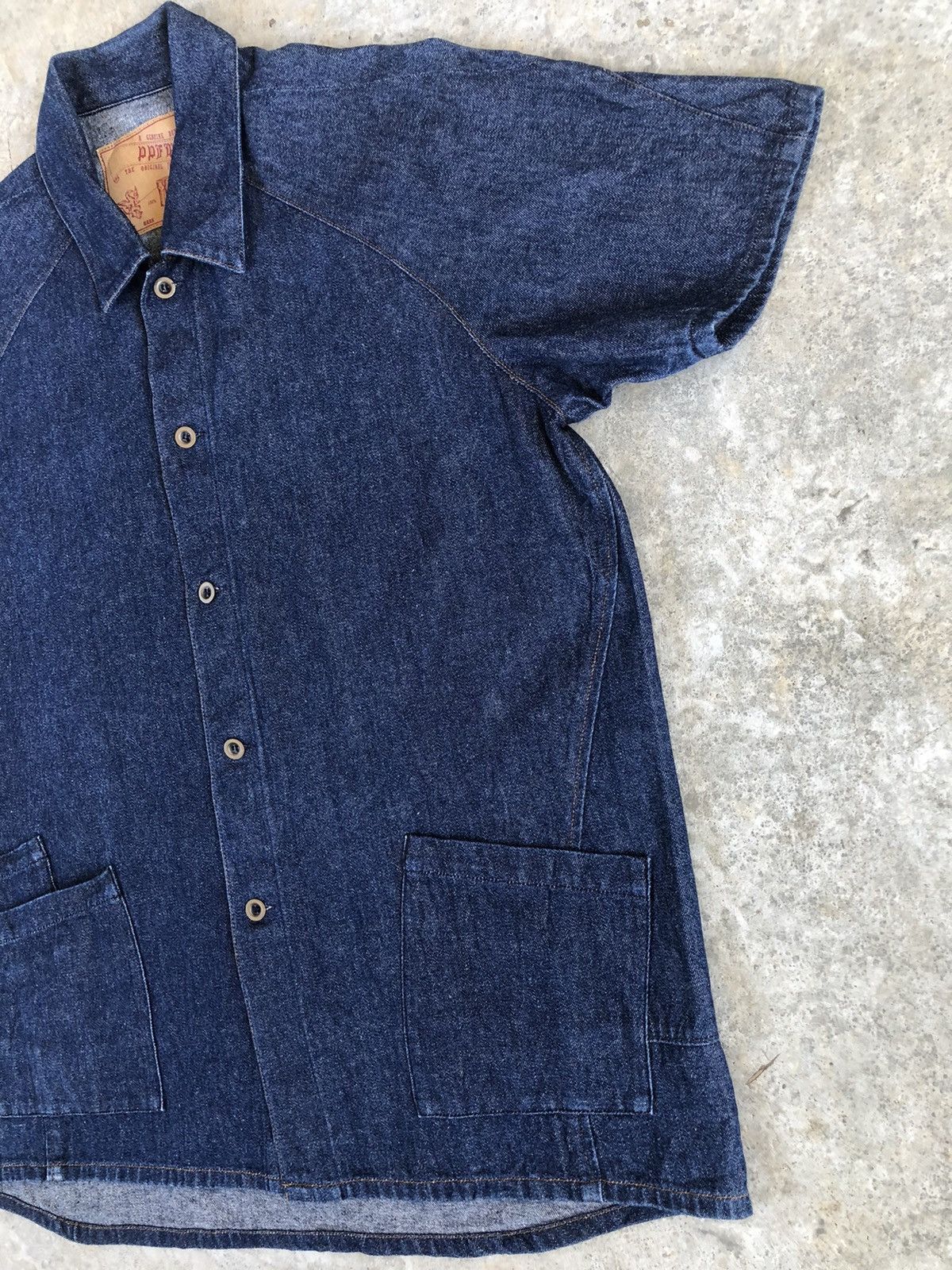 PPFM Japanese PPFM Denim shirt button up Size US M / EU 48-50 / 2 - 3 Thumbnail