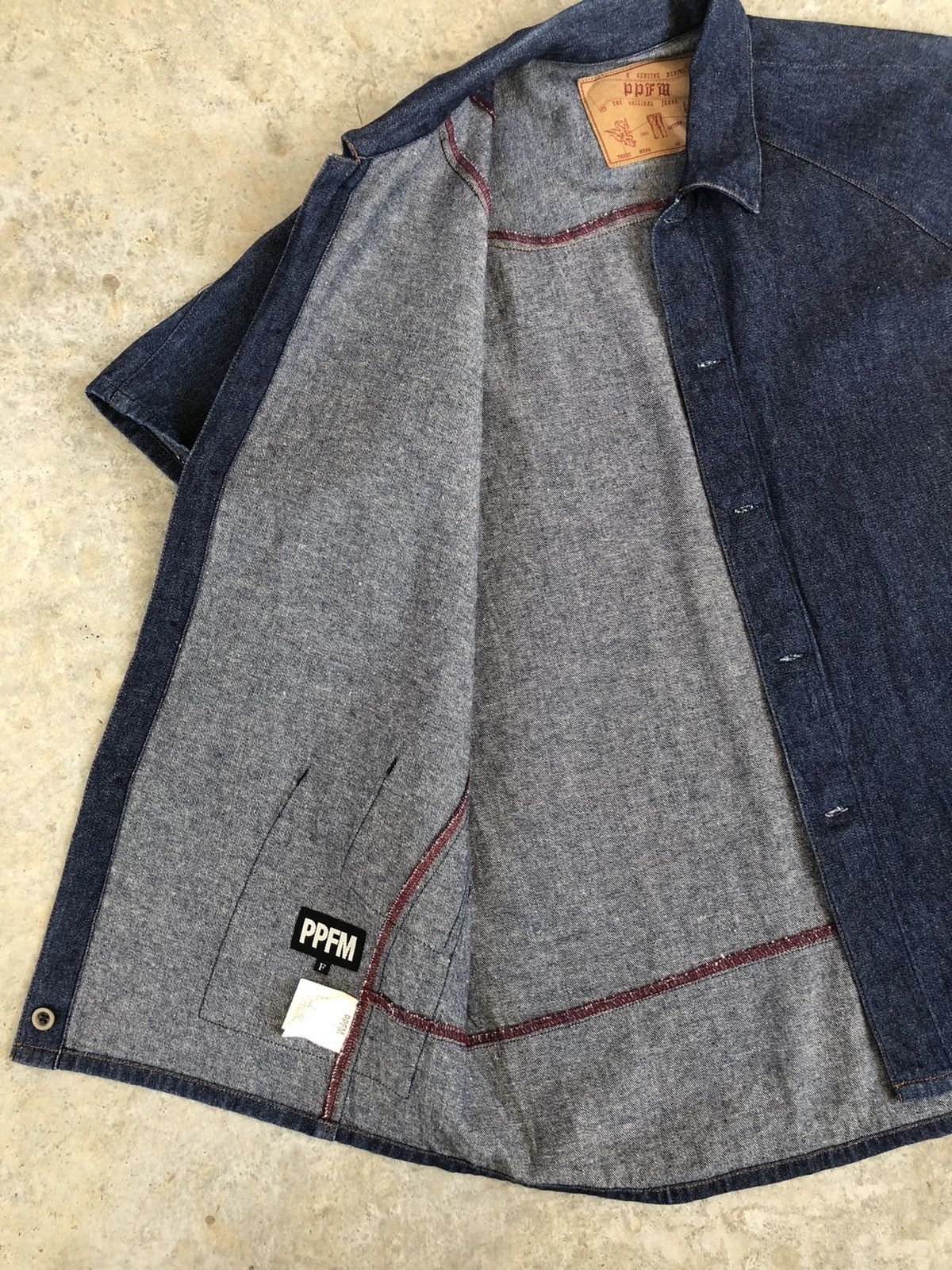 PPFM Japanese PPFM Denim shirt button up Size US M / EU 48-50 / 2 - 11 Thumbnail