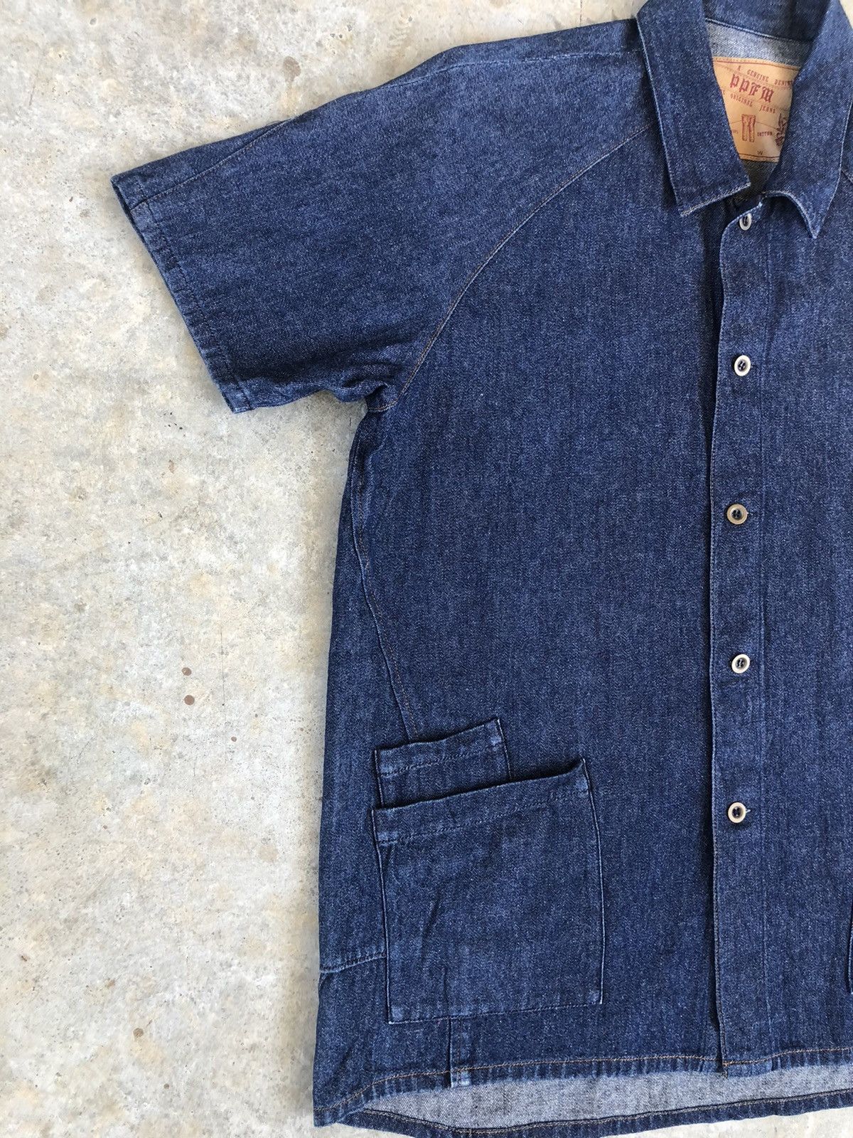 PPFM Japanese PPFM Denim shirt button up Size US M / EU 48-50 / 2 - 2 Thumbnail