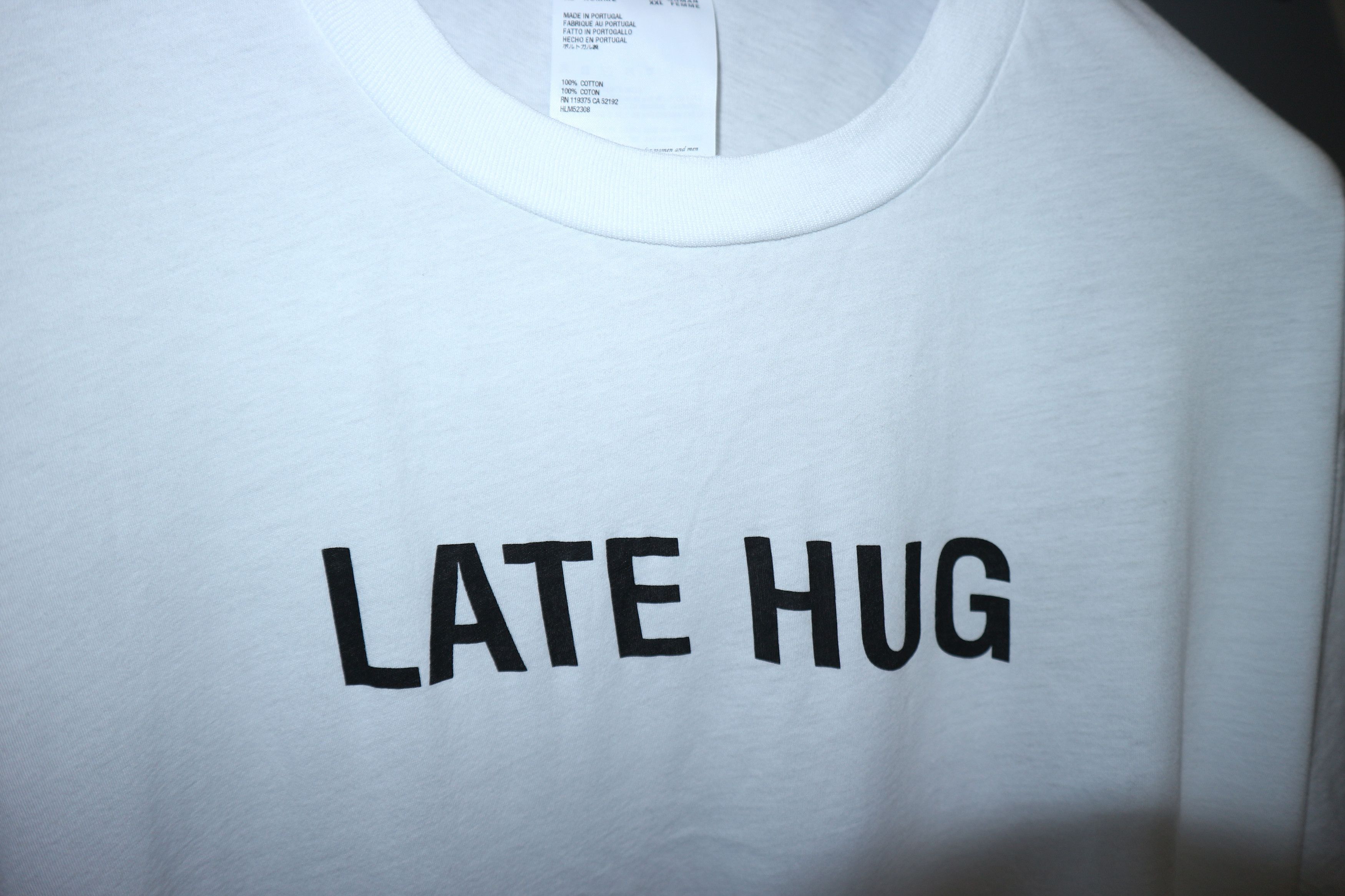 Helmut Lang "Late hug" exclusive for Ssence t-shirt Size US XL / EU 56 / 4 - 3 Thumbnail