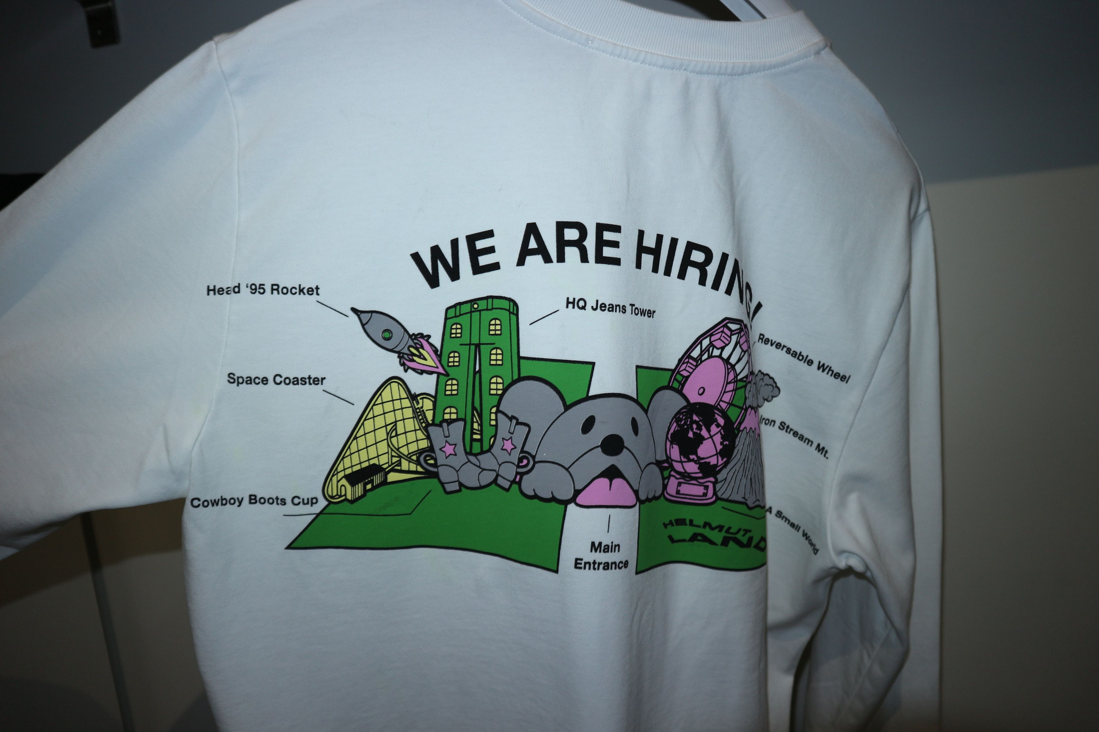 Helmut Lang Helmut Land print longsleeve t-shirt Size US XL / EU 56 / 4 - 6 Thumbnail
