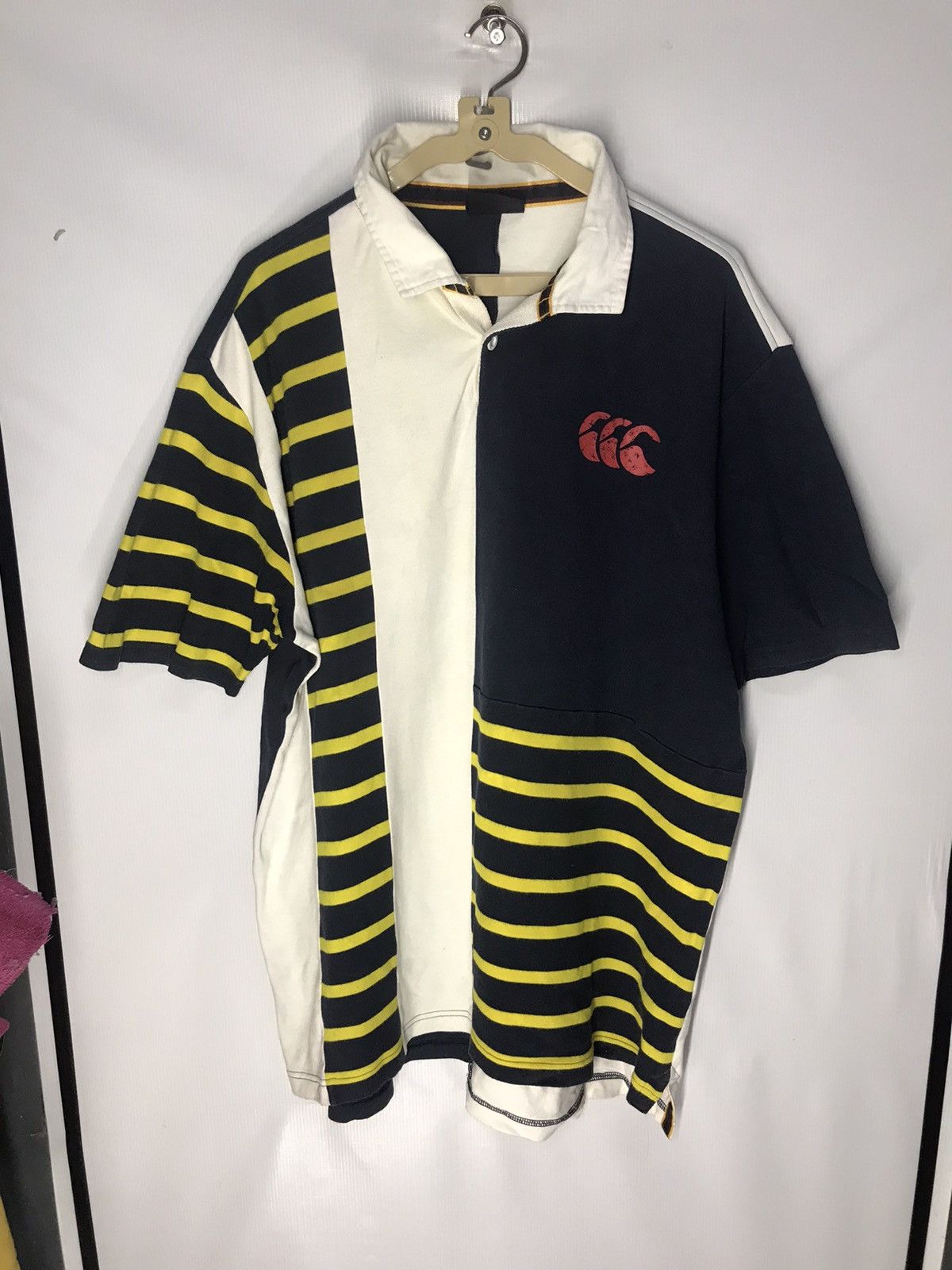 Canterbury of New Zealand Canterbury of the New Zealand patchwork polos tee Size US XXL / EU 58 / 5 - 7 Thumbnail