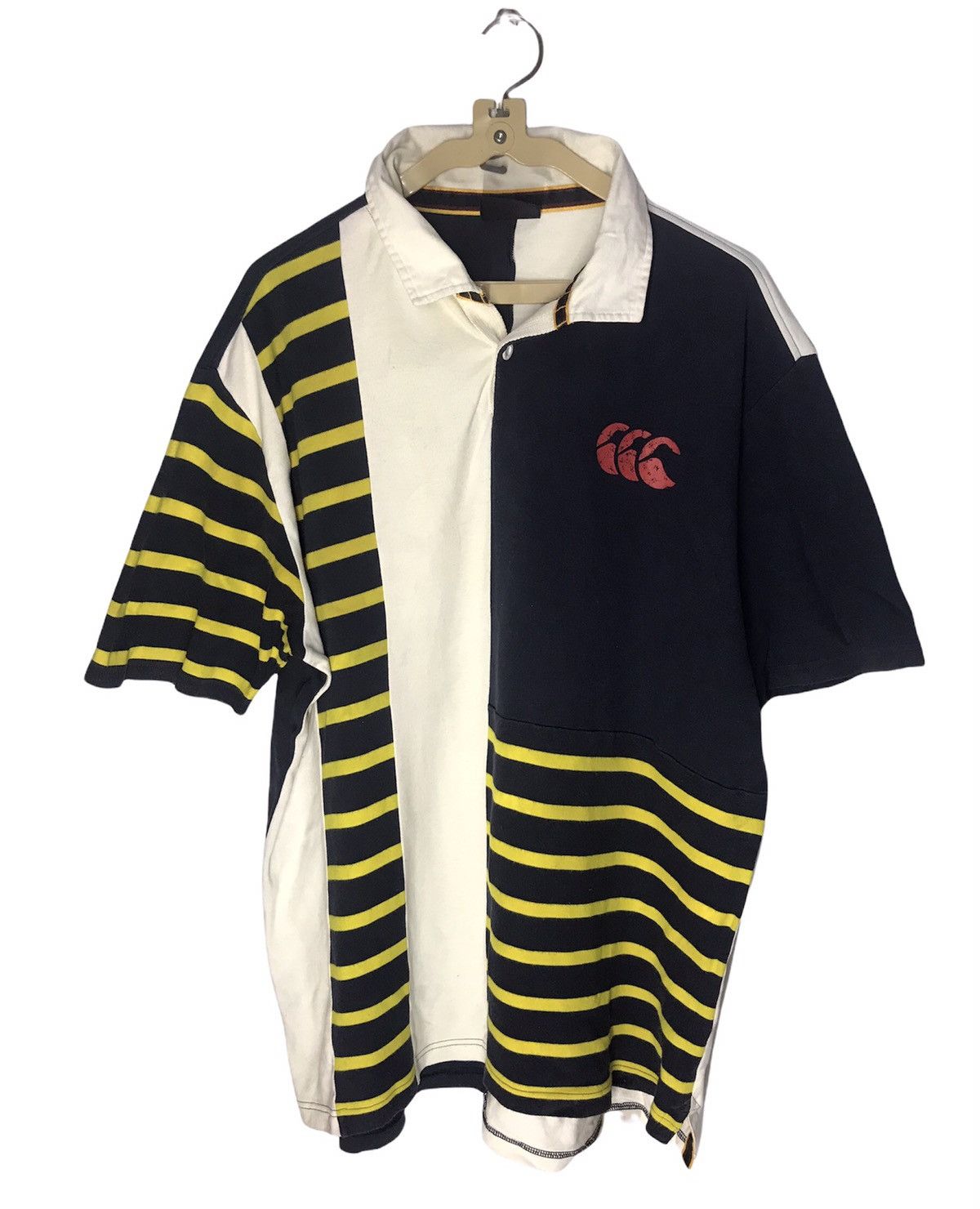 Canterbury of New Zealand Canterbury of the New Zealand patchwork polos tee Size US XXL / EU 58 / 5 - 2 Thumbnail