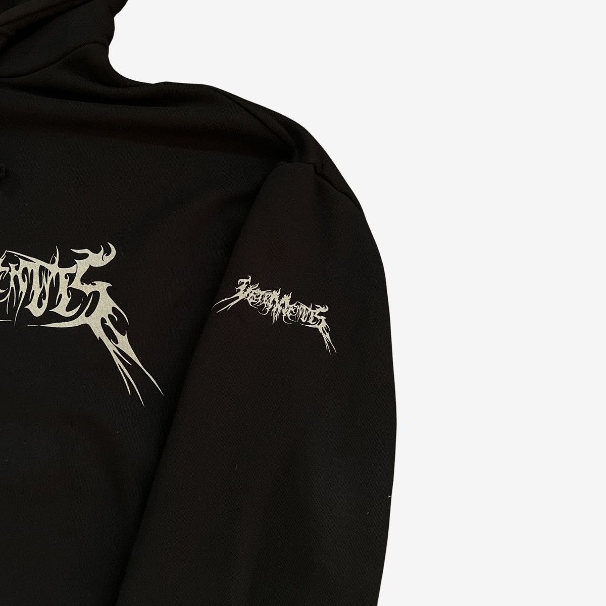 Vetements *Rare* Vetements HOMME Total Fucking Darkness Hoodie Size US M / EU 48-50 / 2 - 4 Thumbnail