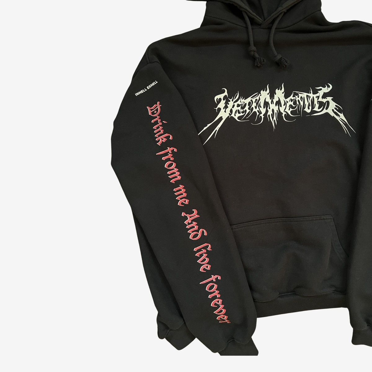 Vetements *Rare* Vetements HOMME Total Fucking Darkness Hoodie Size US M / EU 48-50 / 2 - 3 Thumbnail