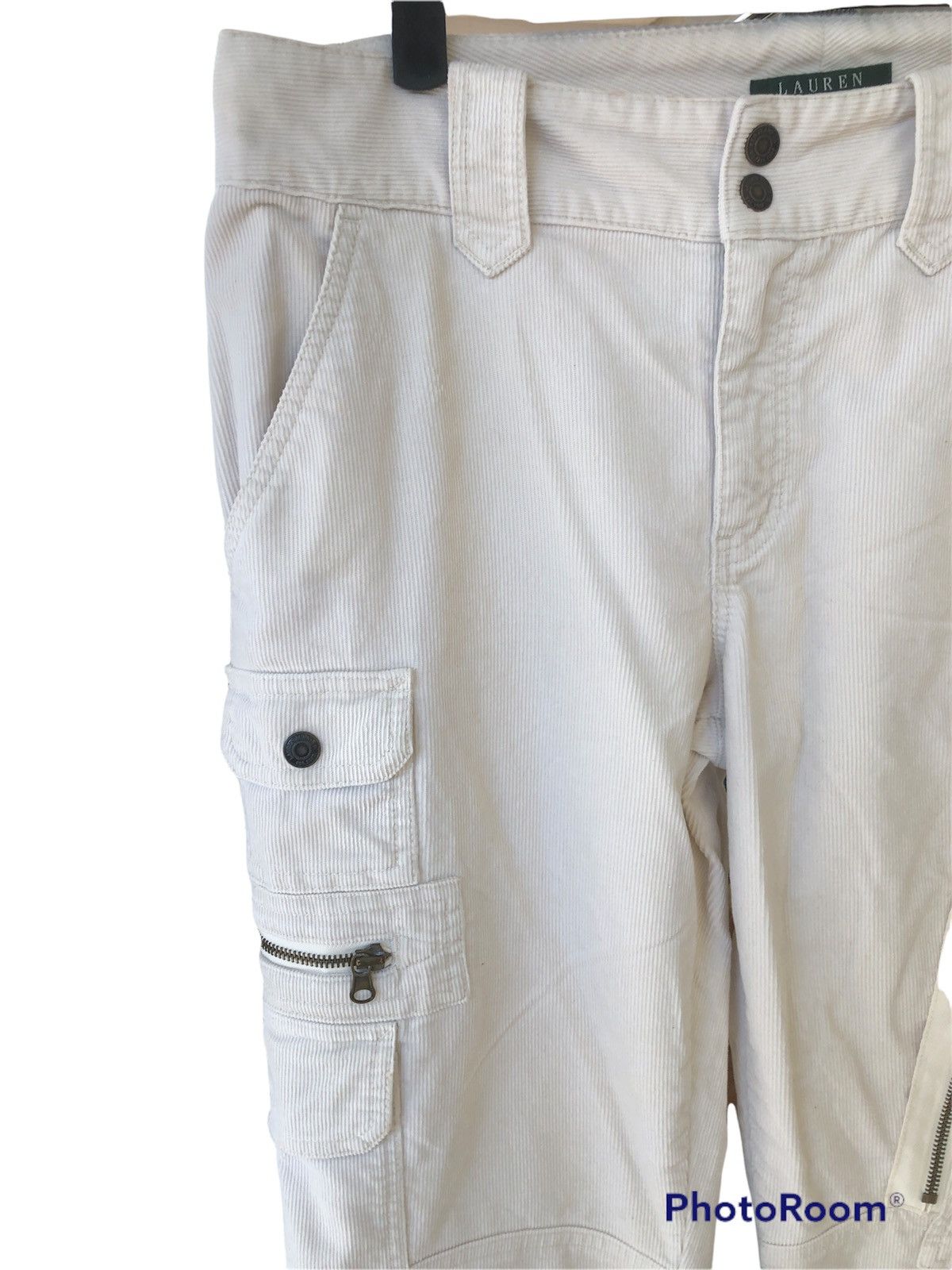 Lauren Ralph Lauren Lauren Ralph Lauren Corduroy Cargo Pants Multi Pocket Size US 32 / EU 48 - 8 Thumbnail