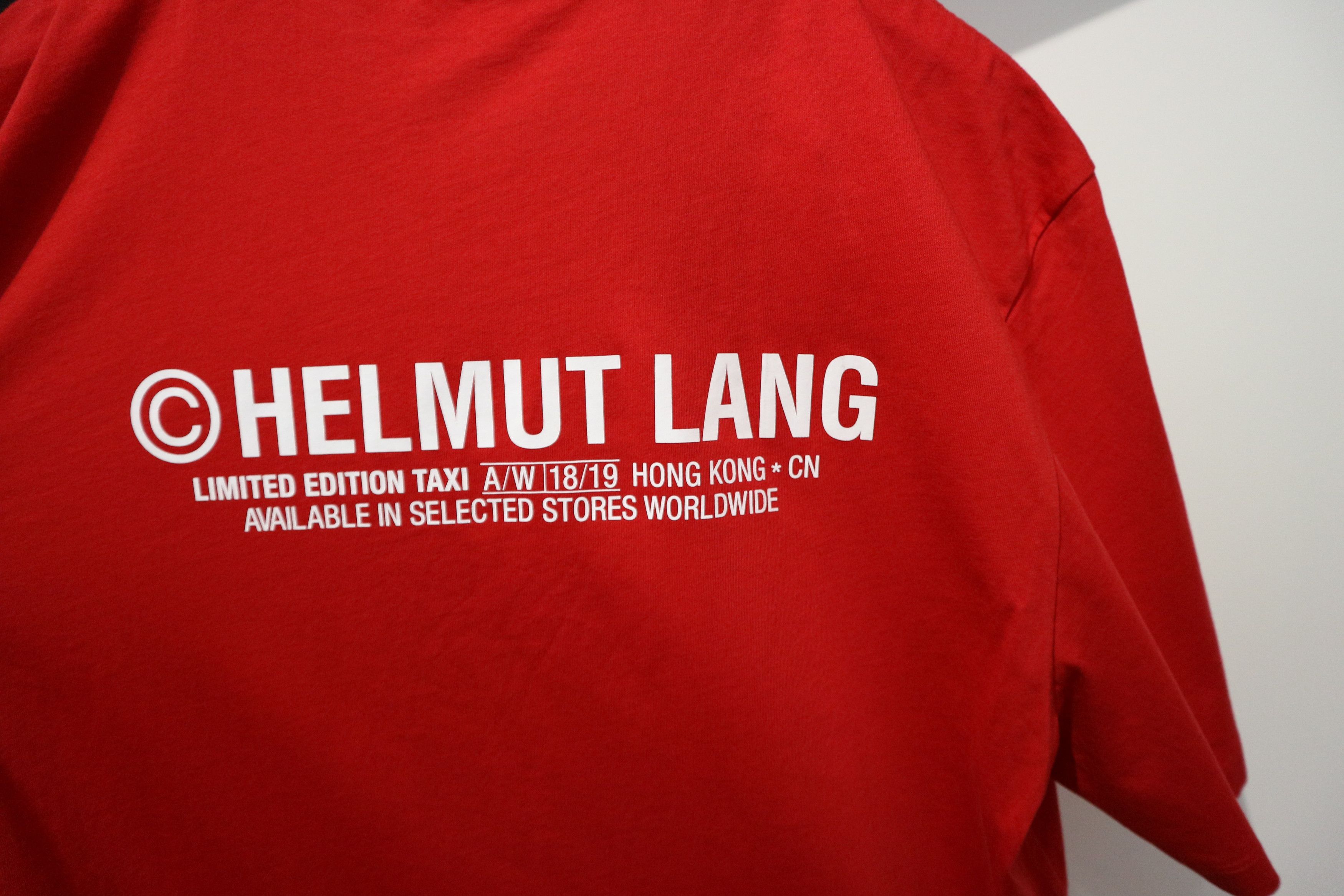 Helmut Lang Taxi print t-shirt Size US XL / EU 56 / 4 - 10 Thumbnail
