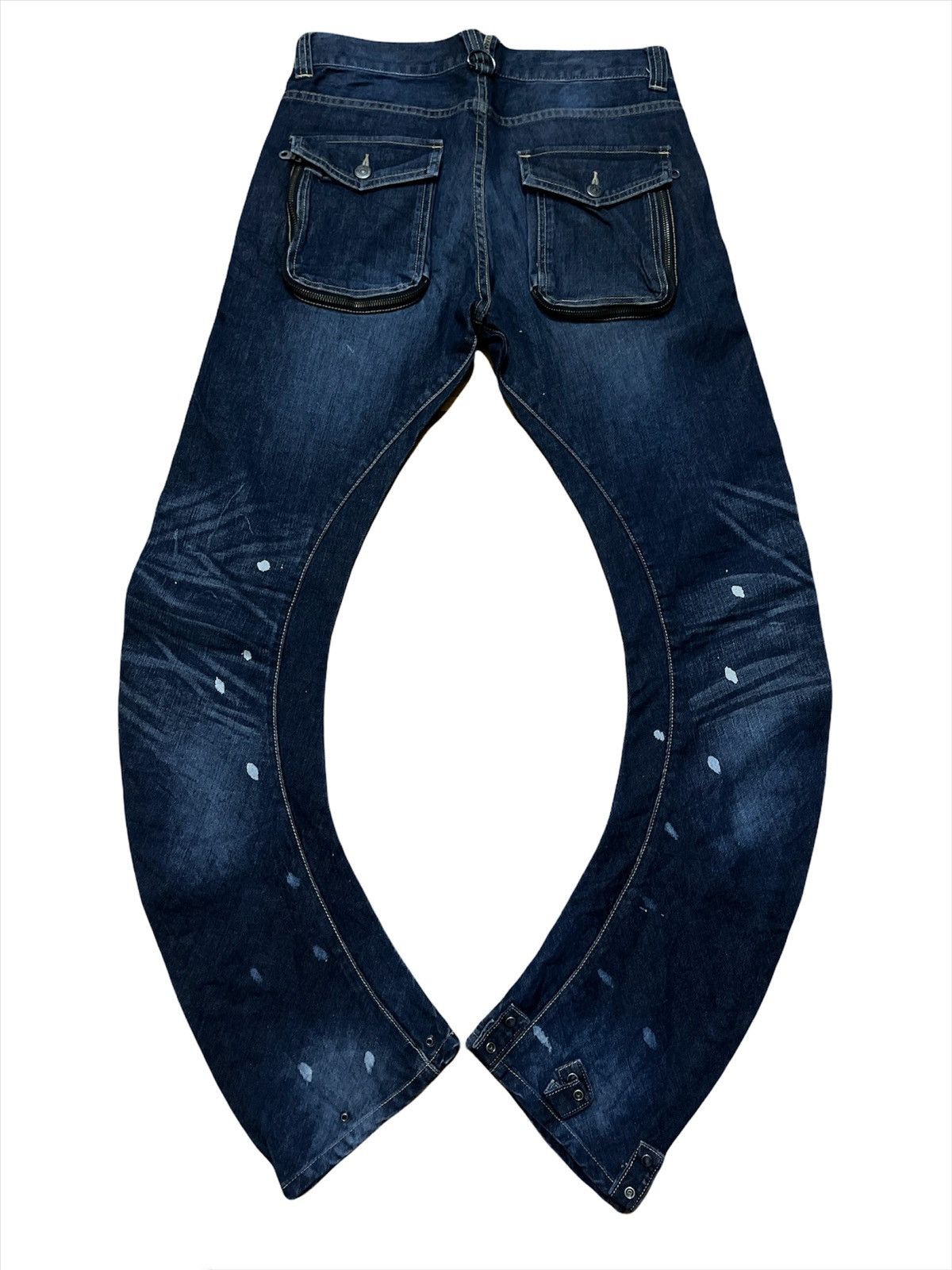 PPFM × Seditionaries PPFM Seditionaries Multipocket Denim Jeans Size US 32 / EU 48 - 3 Thumbnail