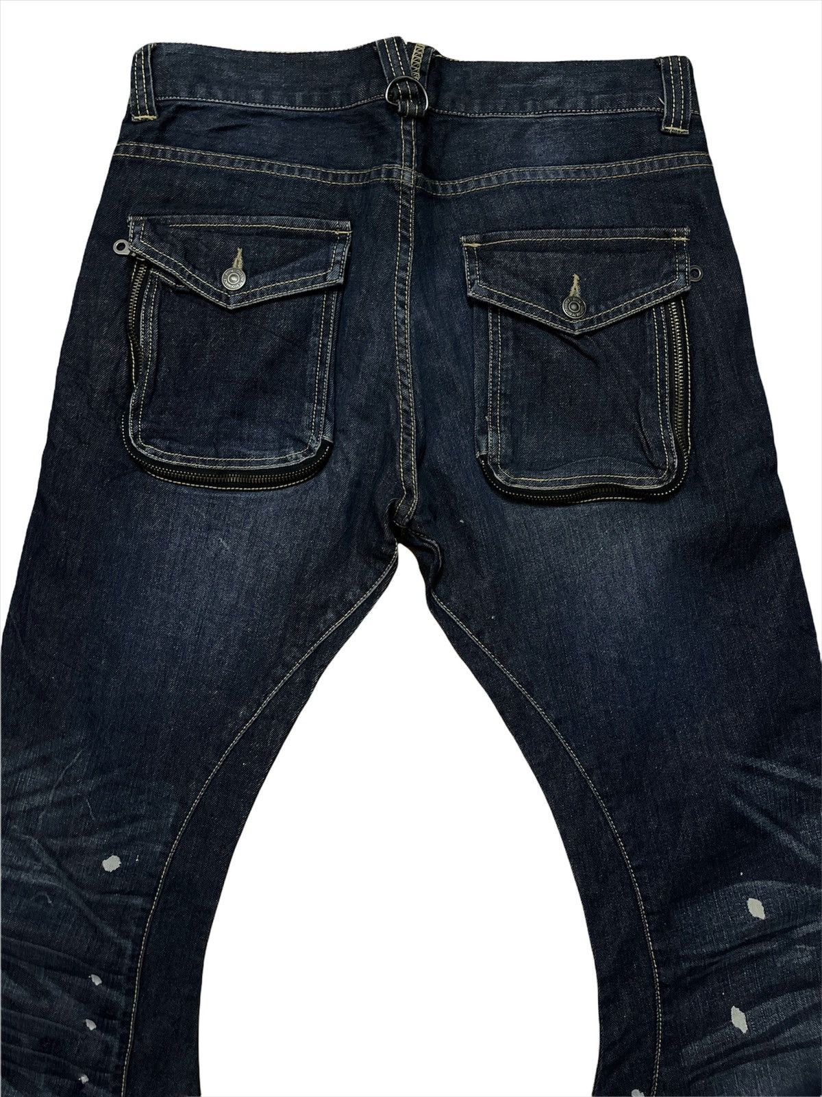 PPFM × Seditionaries PPFM Seditionaries Multipocket Denim Jeans Size US 32 / EU 48 - 4 Thumbnail