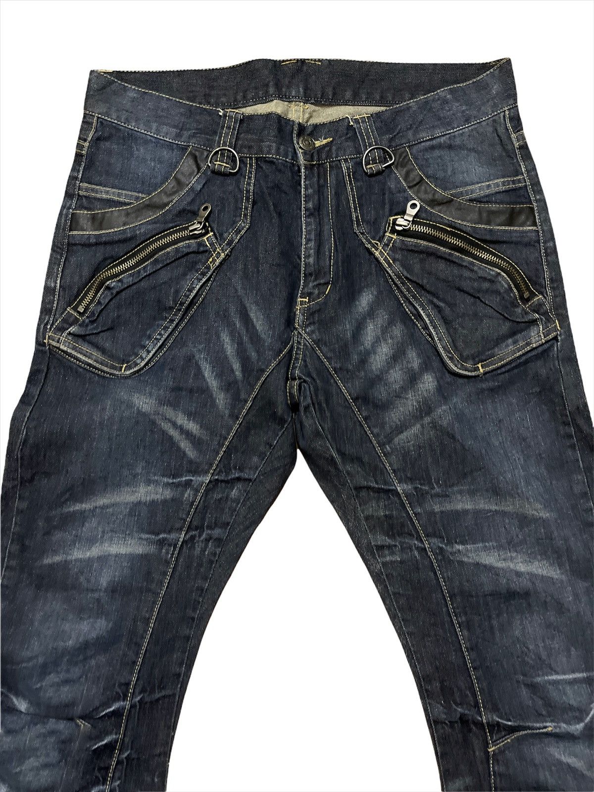PPFM × Seditionaries PPFM Seditionaries Multipocket Denim Jeans Size US 32 / EU 48 - 2 Thumbnail