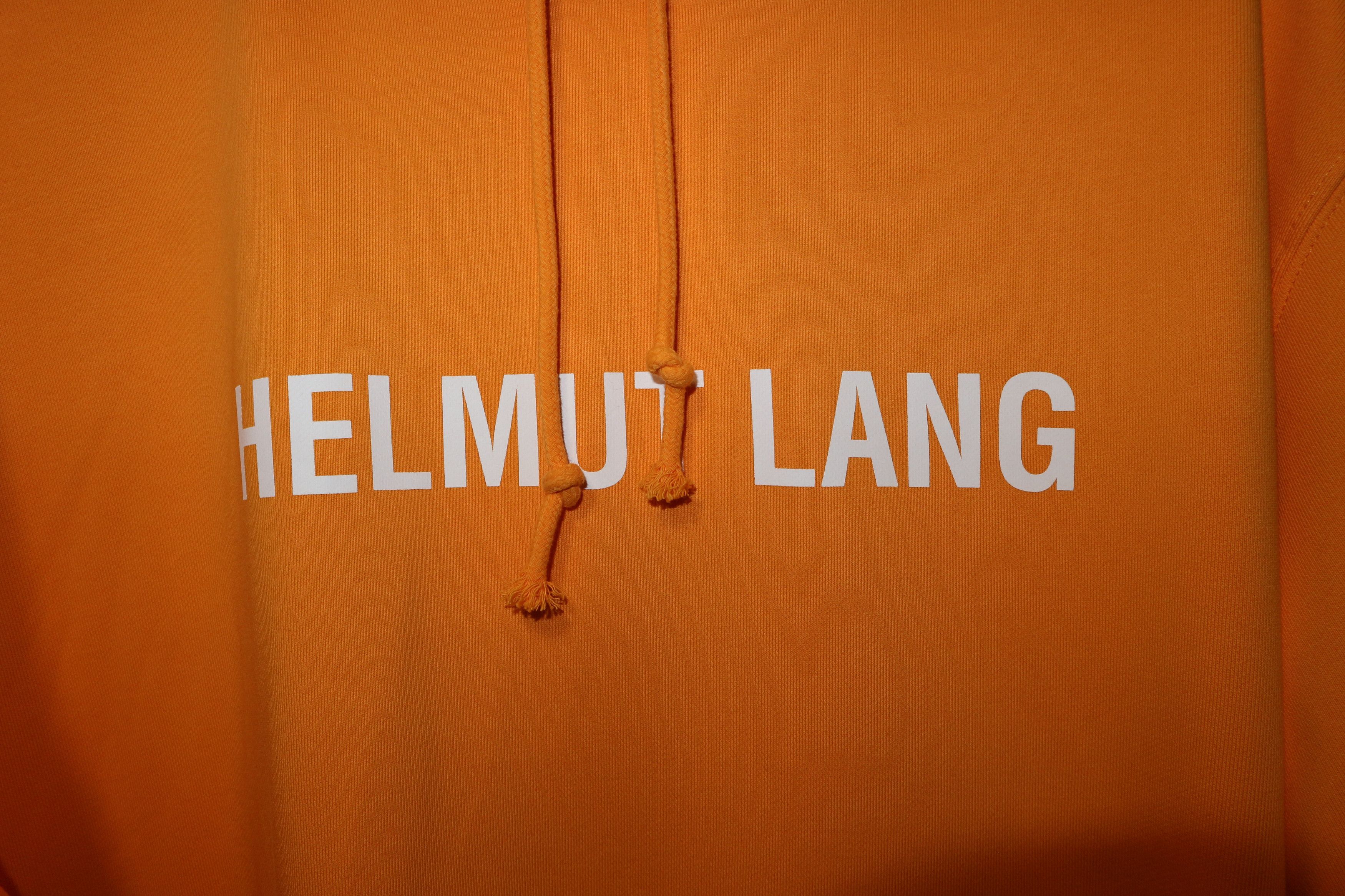 Helmut Lang Core logo print hoodie Size US XL / EU 56 / 4 - 2 Thumbnail