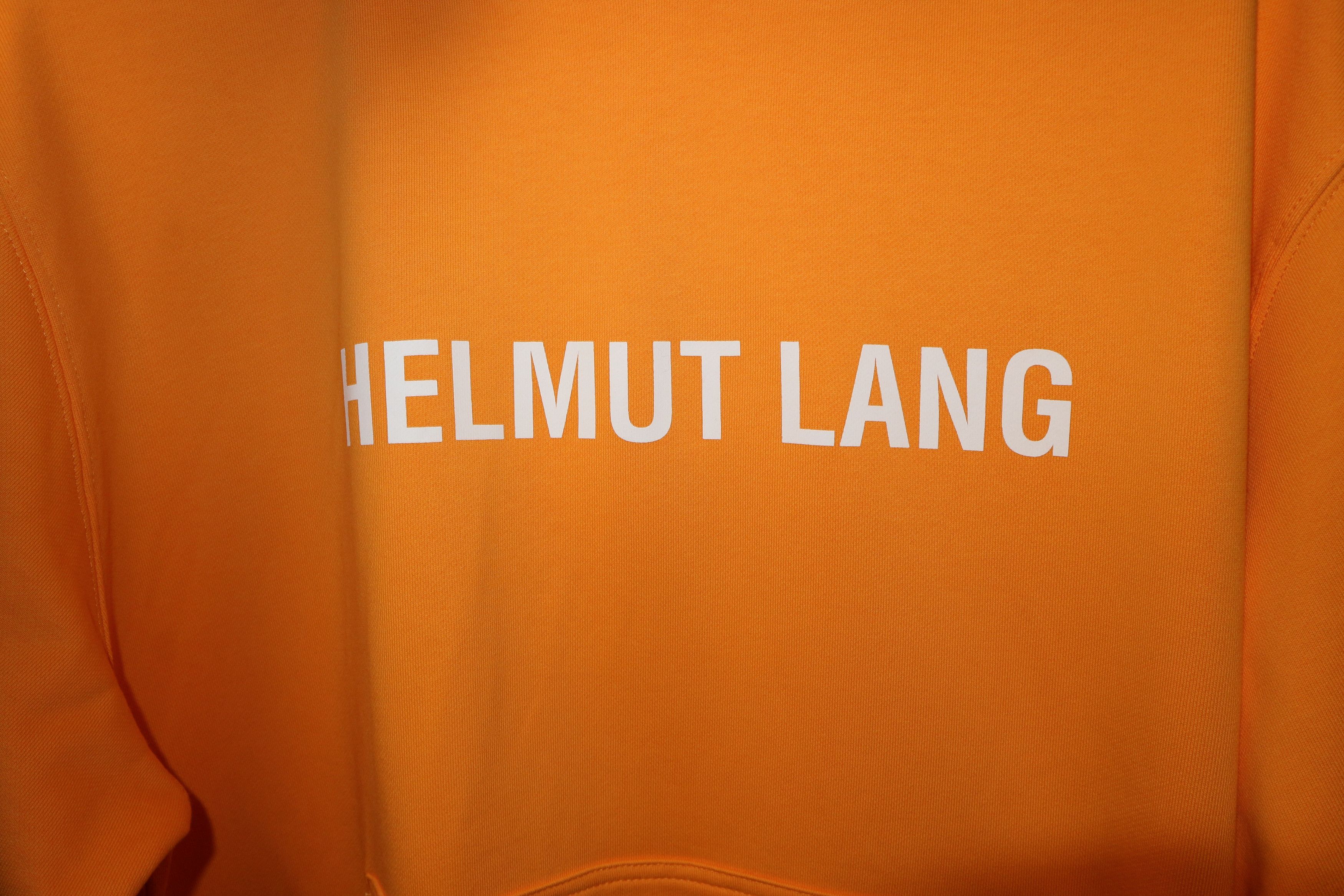 Helmut Lang Core logo print hoodie Size US XL / EU 56 / 4 - 3 Thumbnail