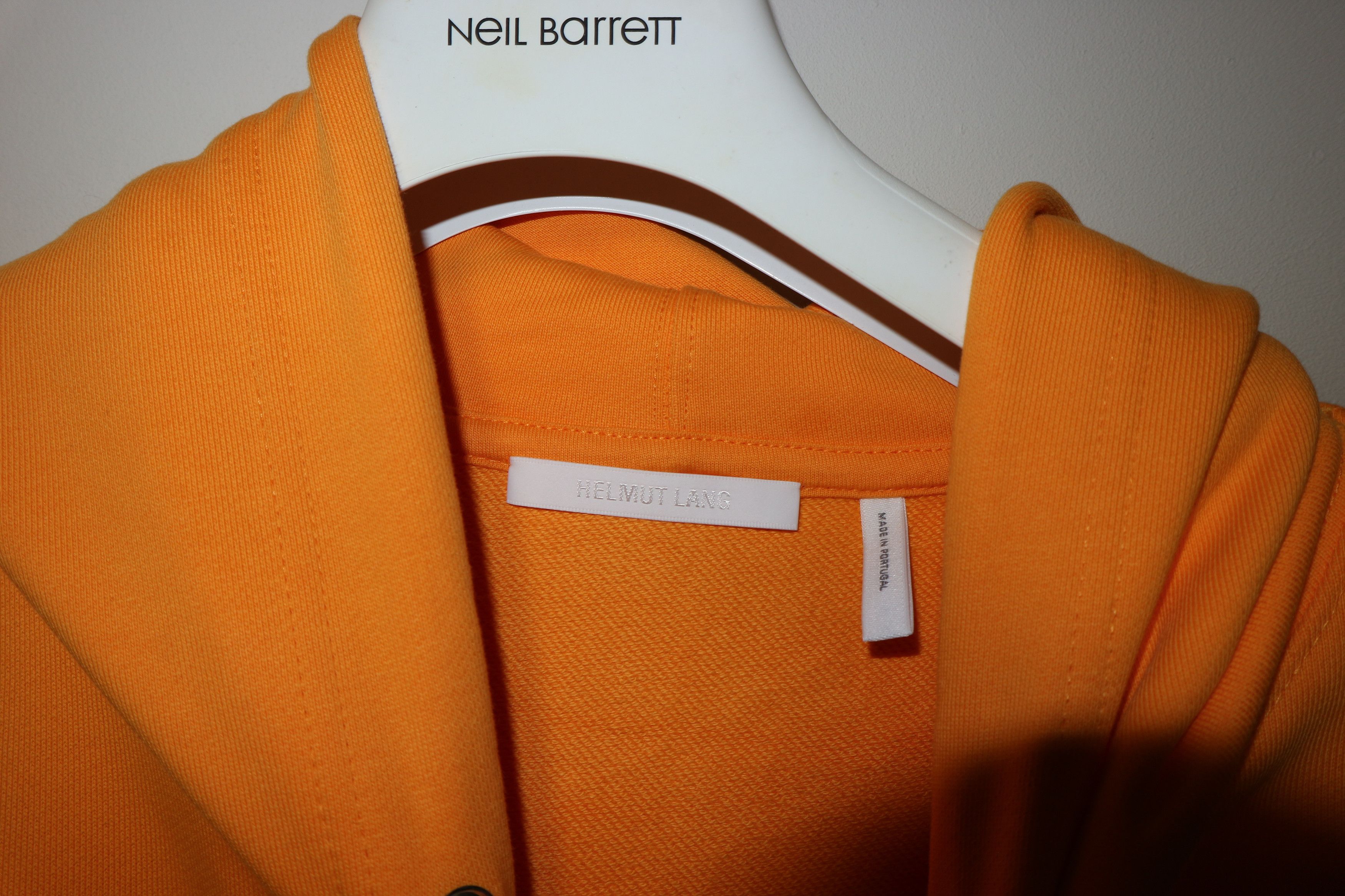 Helmut Lang Core logo print hoodie Size US XL / EU 56 / 4 - 4 Thumbnail