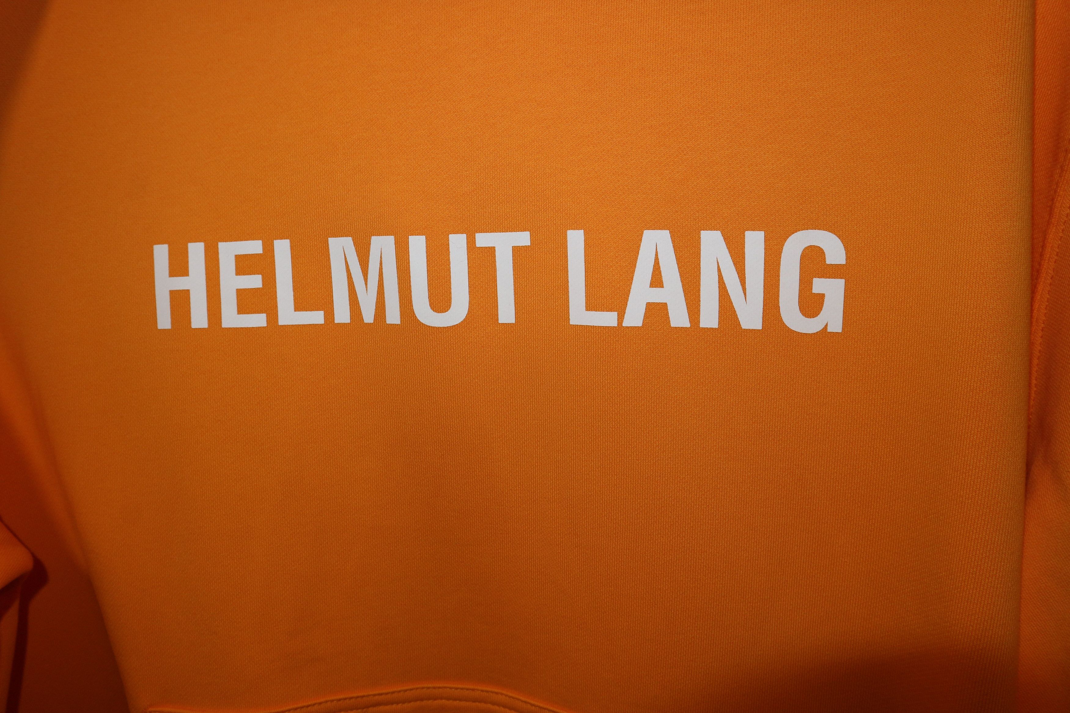 Helmut Lang Core logo print hoodie Size US XL / EU 56 / 4 - 9 Thumbnail