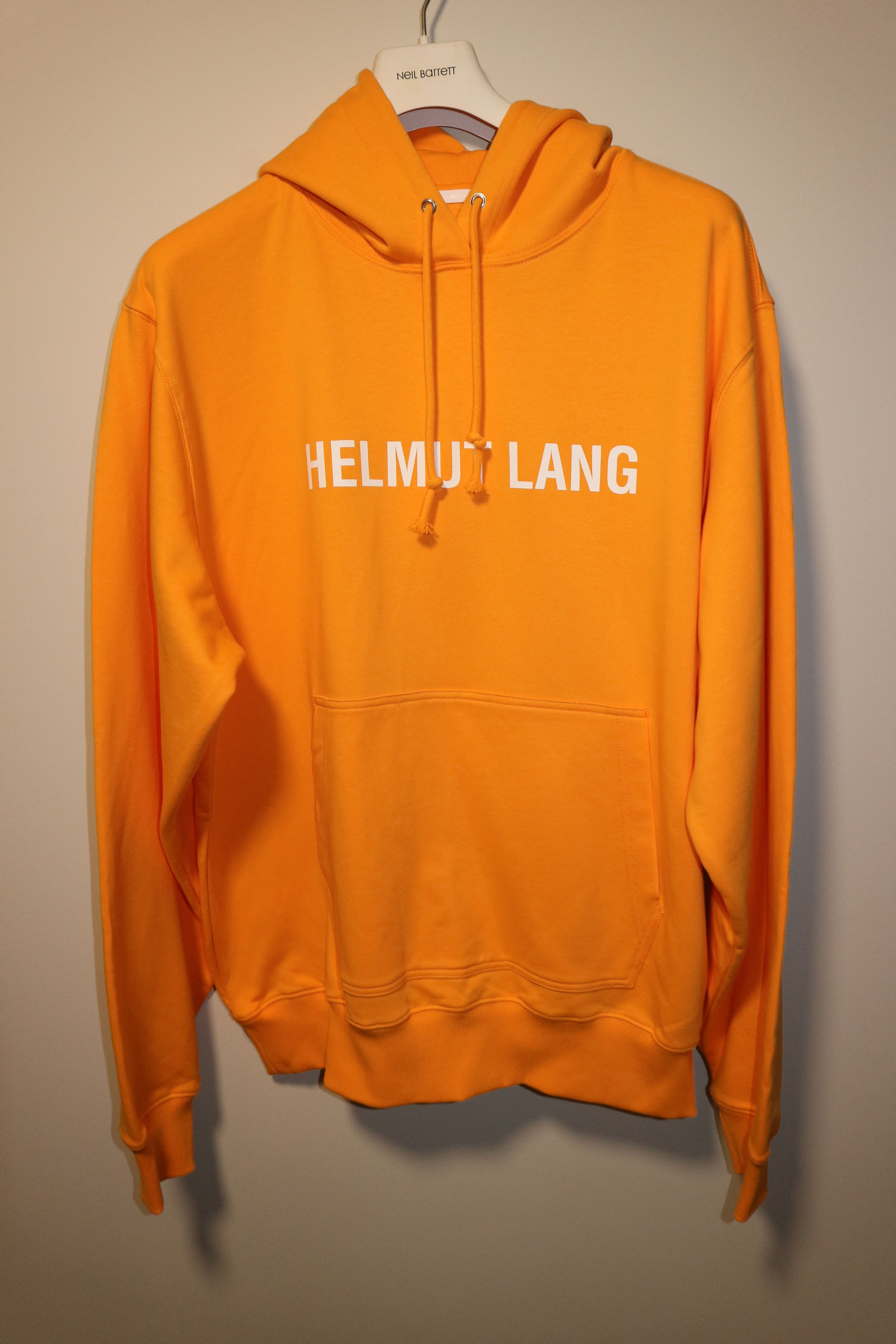 Helmut Lang Core logo print hoodie Size US XL / EU 56 / 4 - 1 Thumbnail