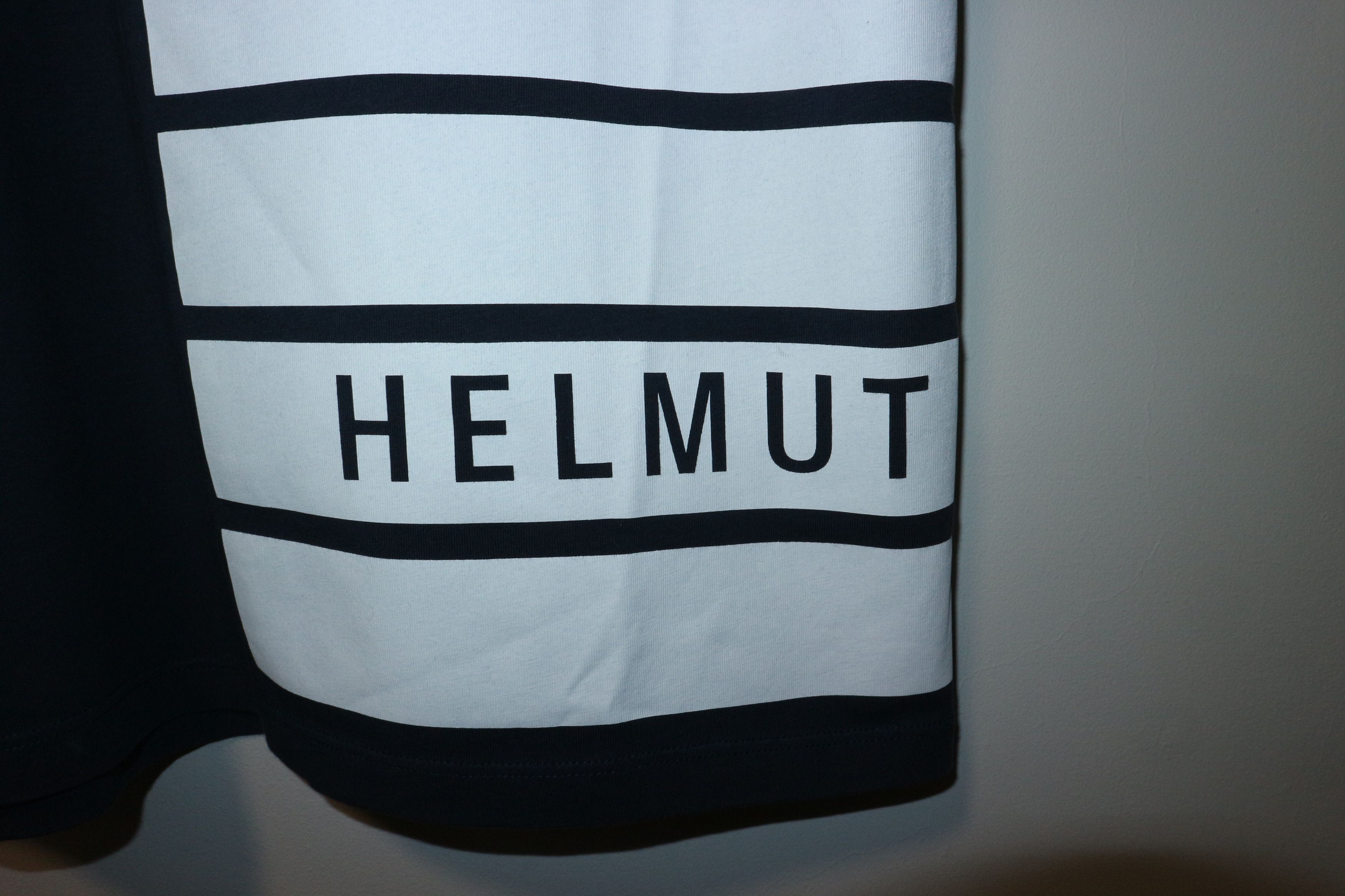 Helmut Lang logo stripes t-shirt Size US M / EU 48-50 / 2 - 3 Thumbnail