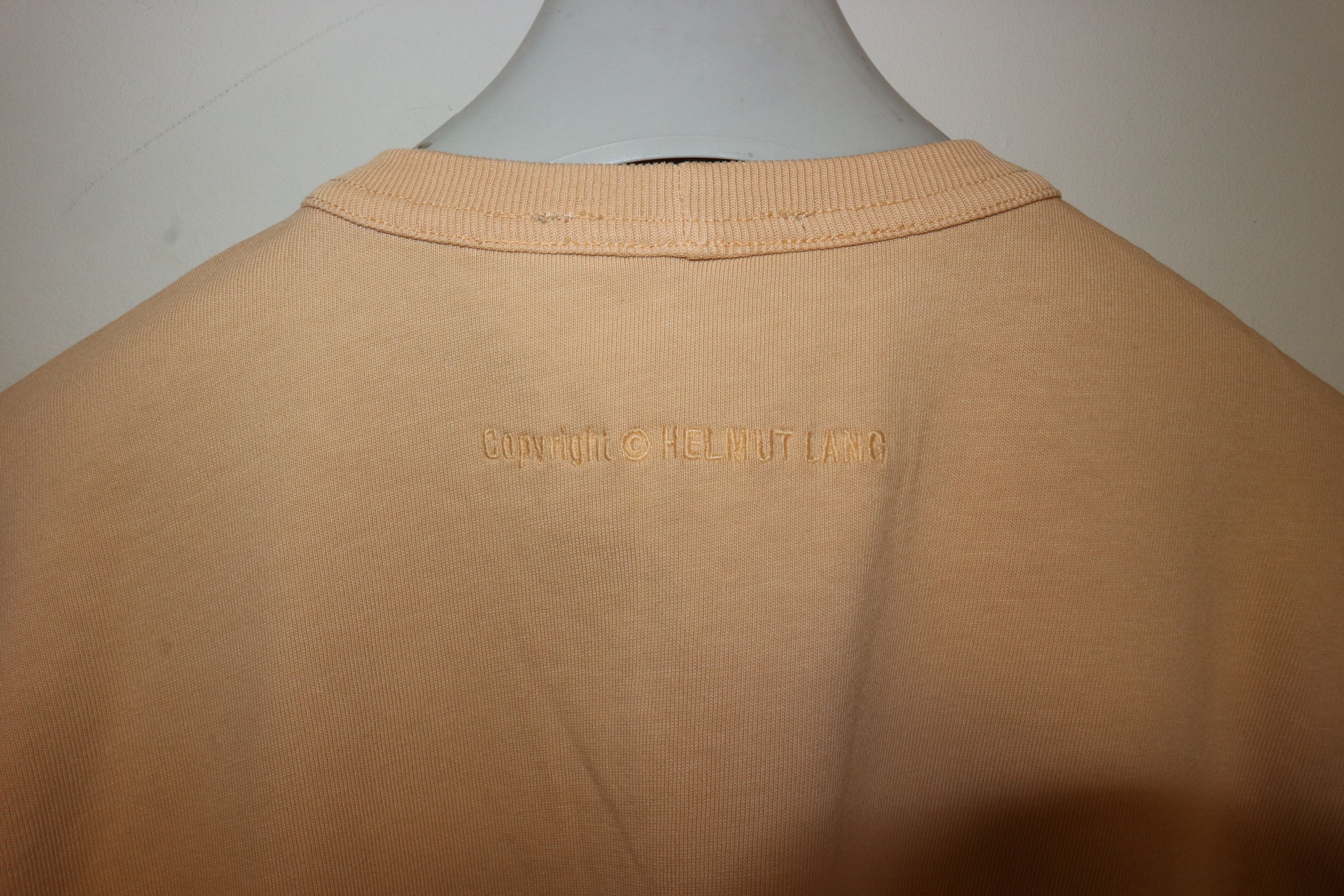 Helmut Lang Embroidered logo Patch t-shirt Size US M / EU 48-50 / 2 - 5 Thumbnail