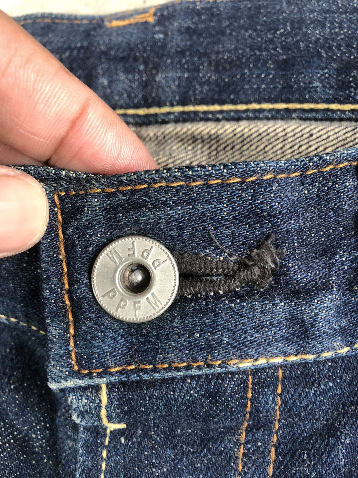 PPFM PPFM Selvedge Denim Distressed Denim Straight Cut Size US 30 / EU 46 - 14 Thumbnail