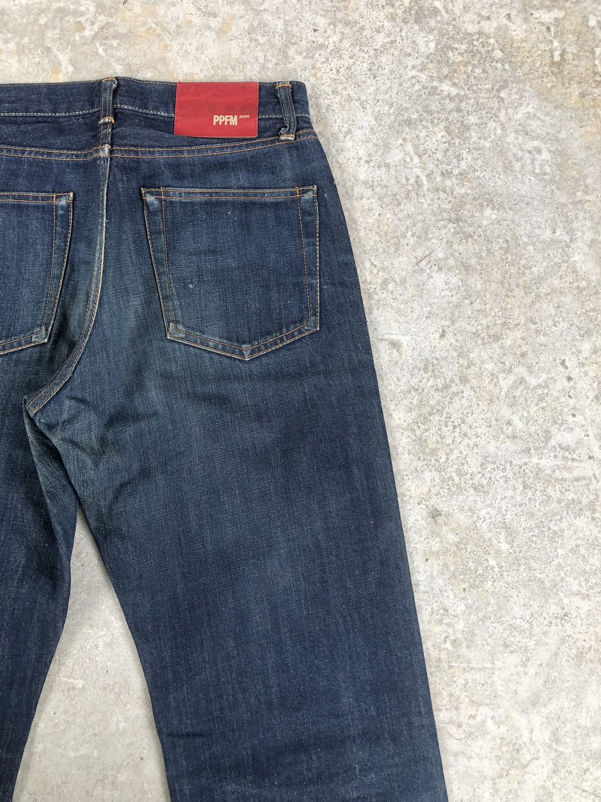 PPFM PPFM Selvedge Denim Distressed Denim Straight Cut Size US 30 / EU 46 - 10 Thumbnail
