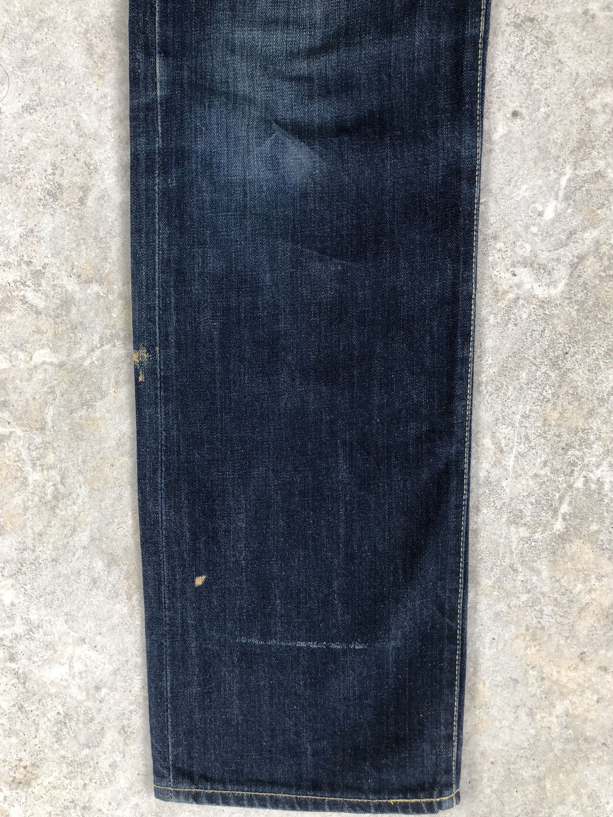 PPFM PPFM Selvedge Denim Distressed Denim Straight Cut Size US 30 / EU 46 - 6 Thumbnail