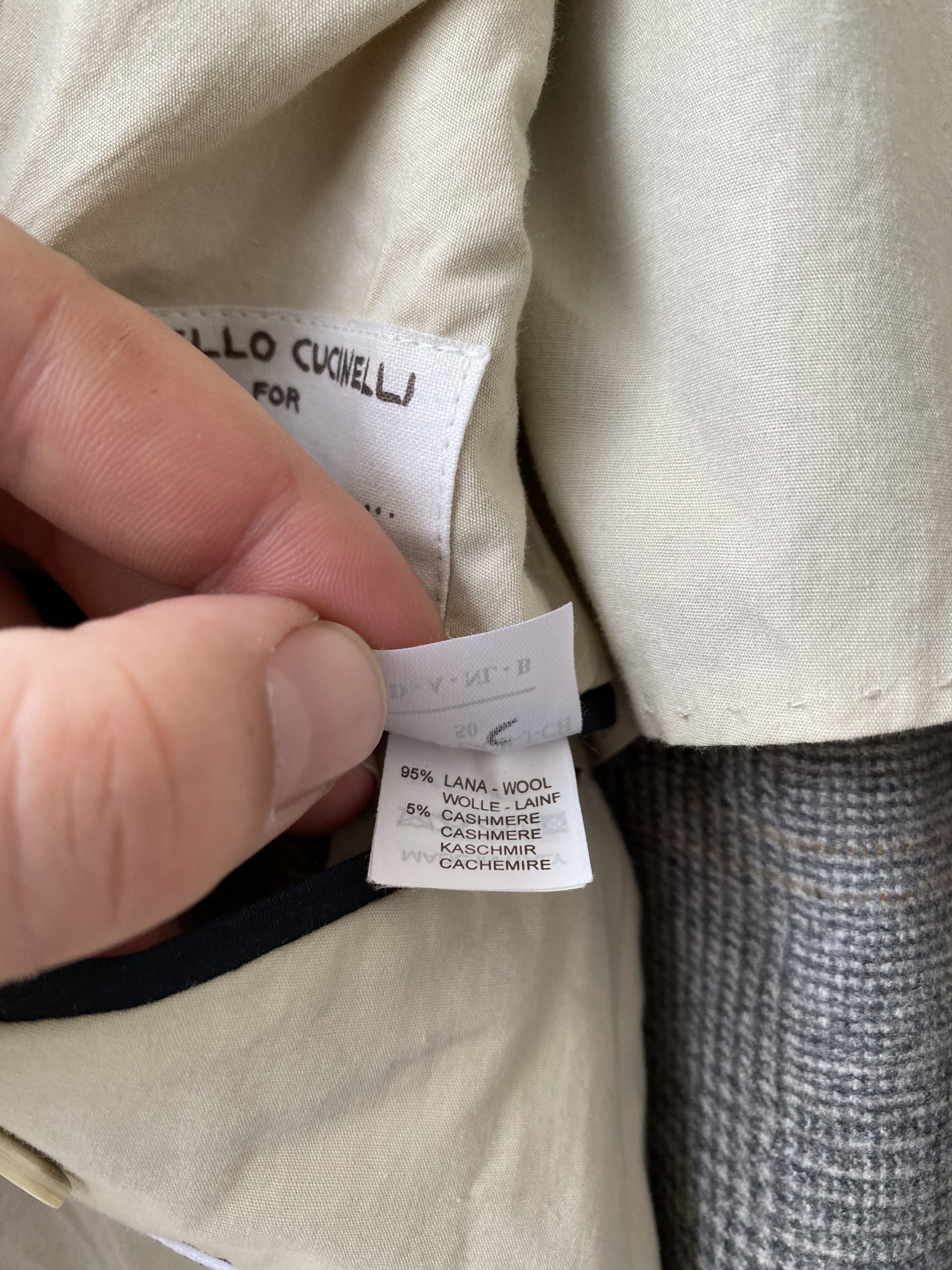 Brunello Cucinelli BNWOT cashmere blend unstructured blazer Size US M / EU 48-50 / 2 - 8 Thumbnail