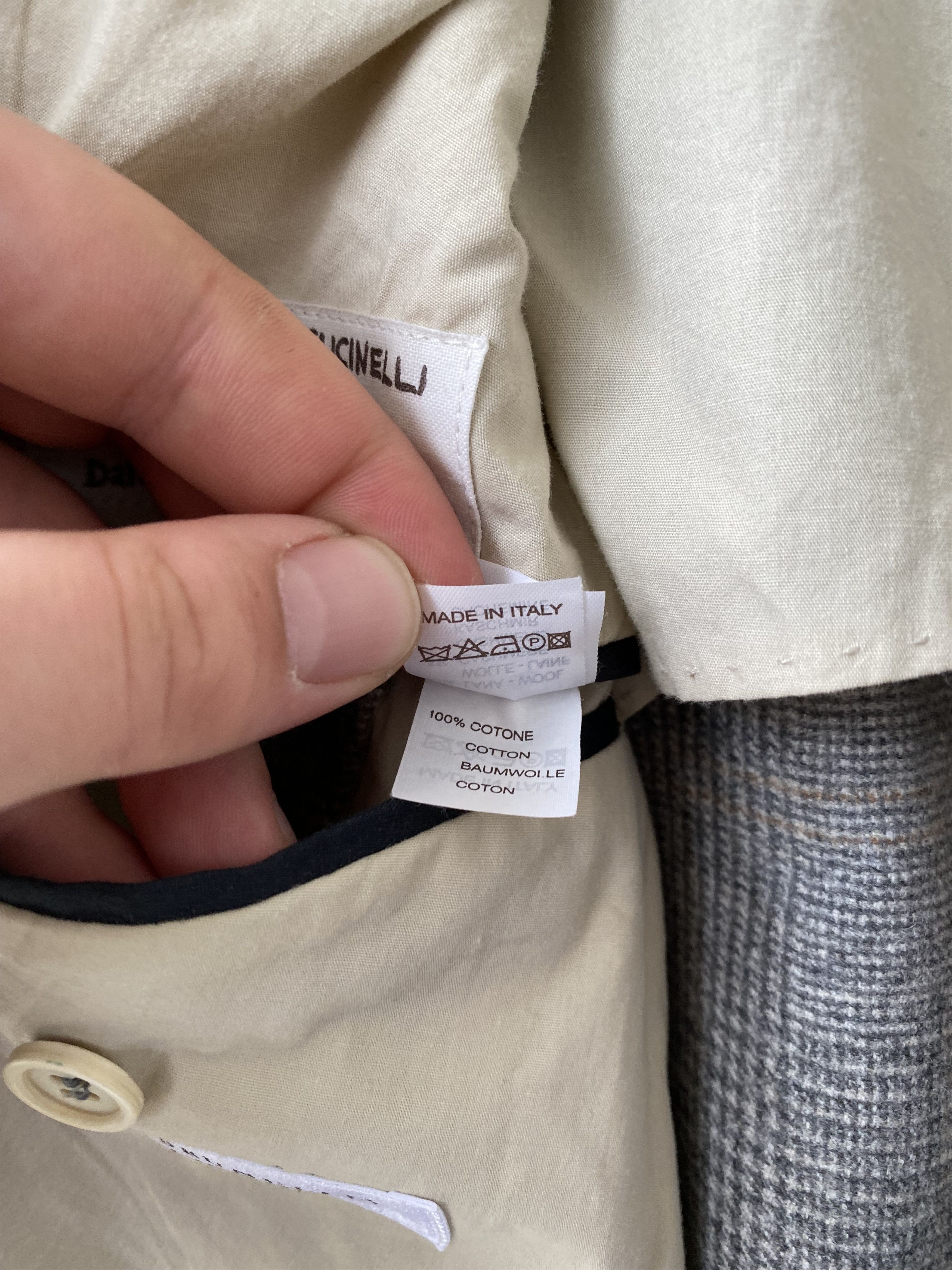 Brunello Cucinelli BNWOT cashmere blend unstructured blazer Size US M / EU 48-50 / 2 - 9 Thumbnail