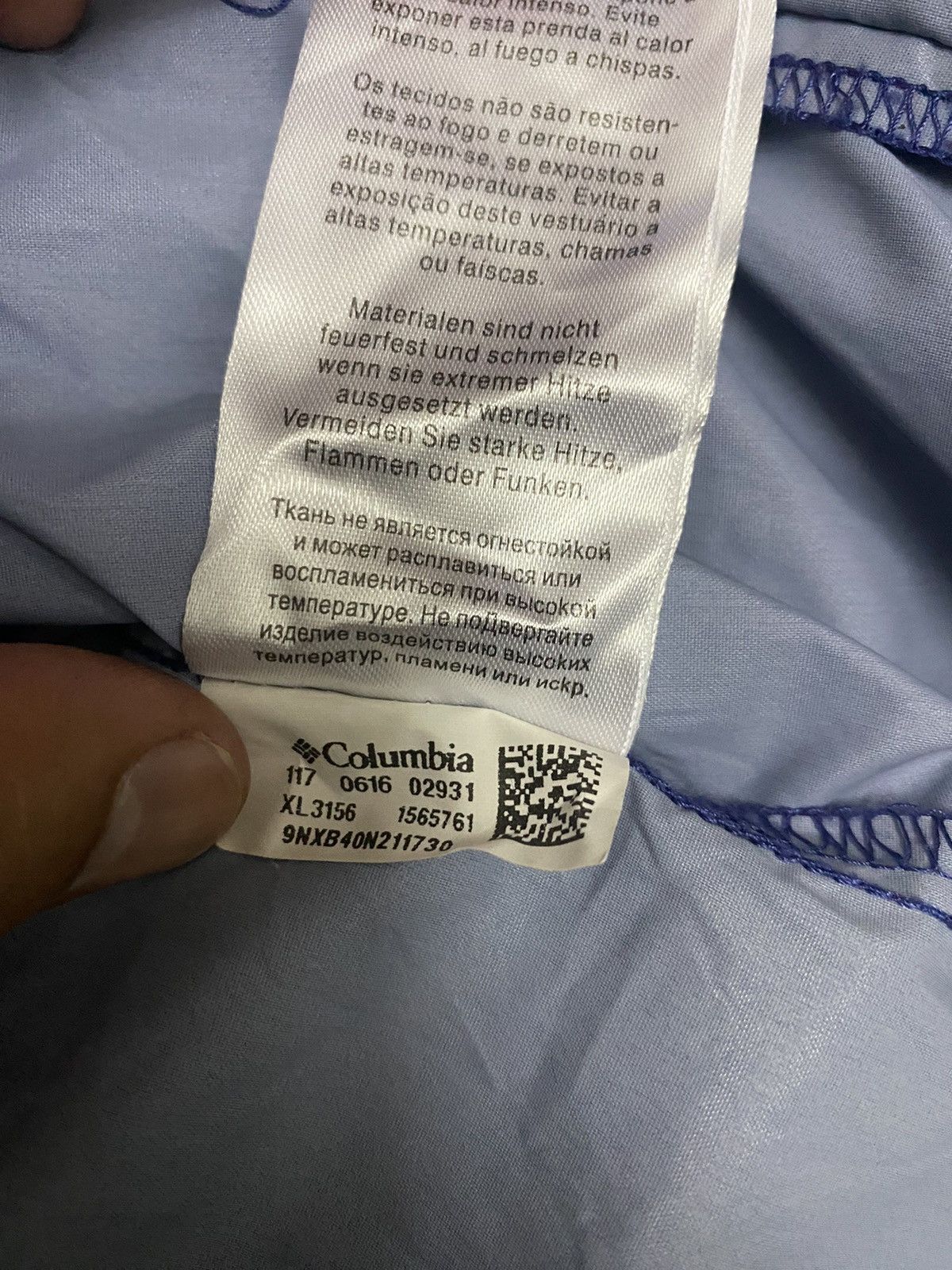 Columbia COLOMBIA WINDBREAKER JACKET Size US M / EU 48-50 / 2 - 13 Thumbnail