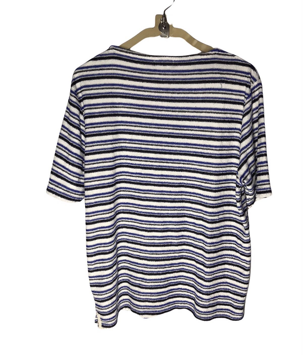 Japanese Brand Junred stripe tshirt Size US M / EU 48-50 / 2 - 2 Thumbnail