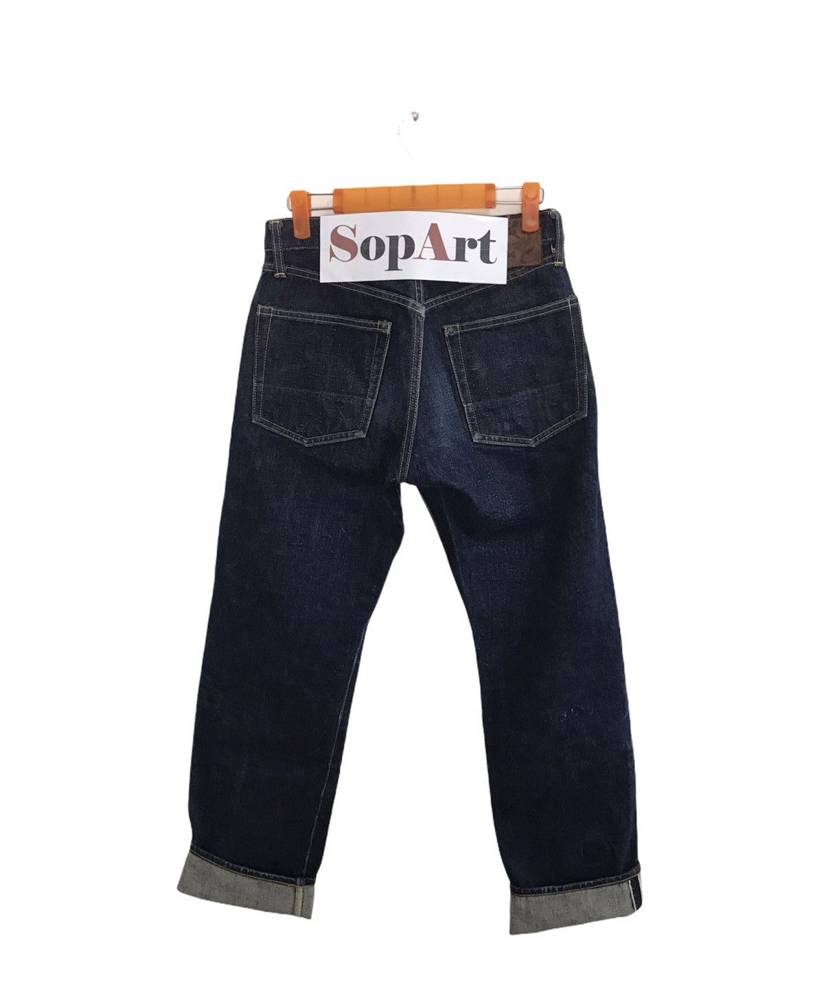 Japanese Brand × Kapital × Vintage Rare Vintage Kapital Hand Made Selvedge Denim Jeans Japan Size US 28 / EU 44 - 2 Thumbnail