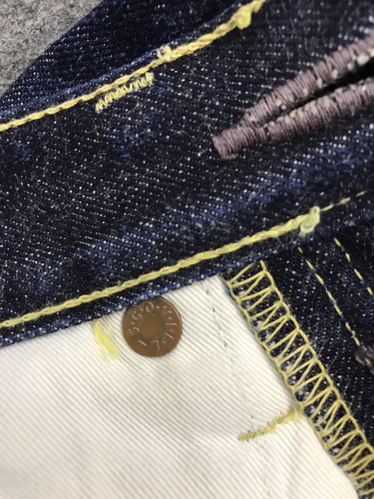 Japanese Brand × Kapital × Vintage Rare Vintage Kapital Hand Made Selvedge Denim Jeans Japan Size US 28 / EU 44 - 14 Thumbnail