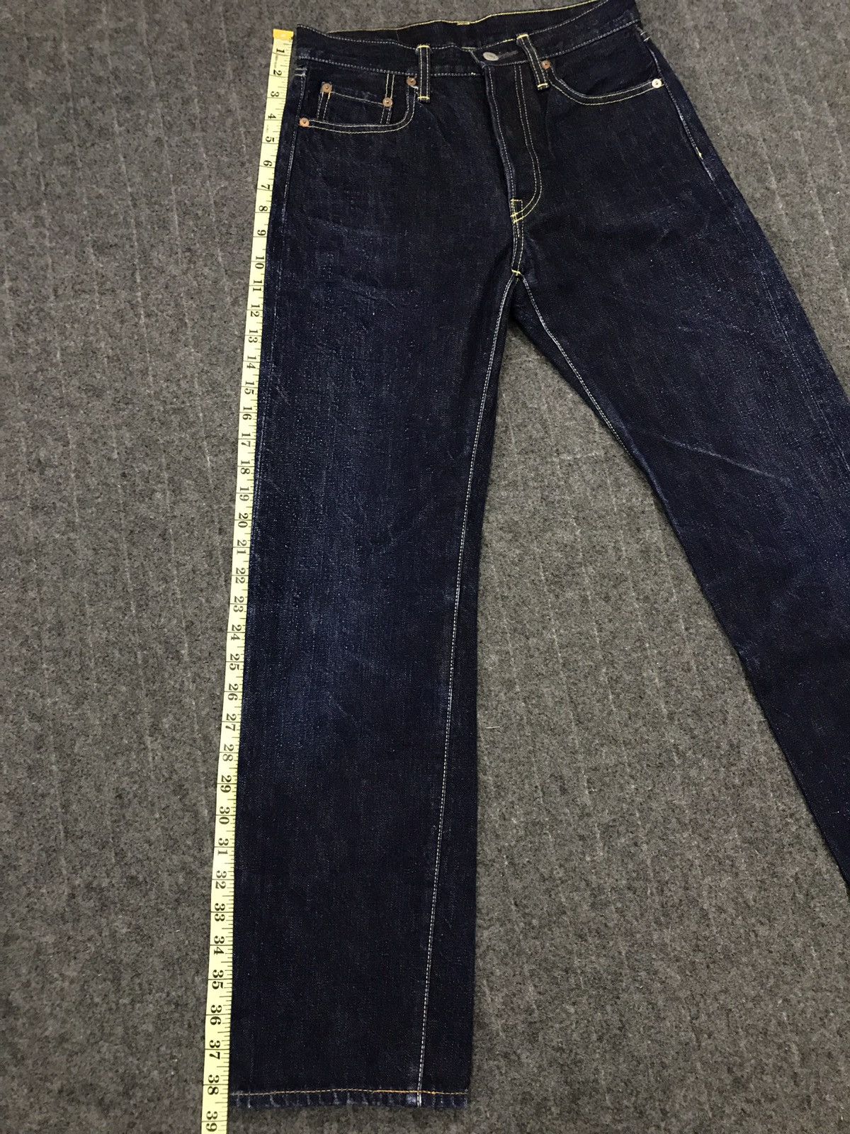 Japanese Brand × Kapital × Vintage Rare Vintage Kapital Hand Made Selvedge Denim Jeans Japan Size US 28 / EU 44 - 19 Thumbnail