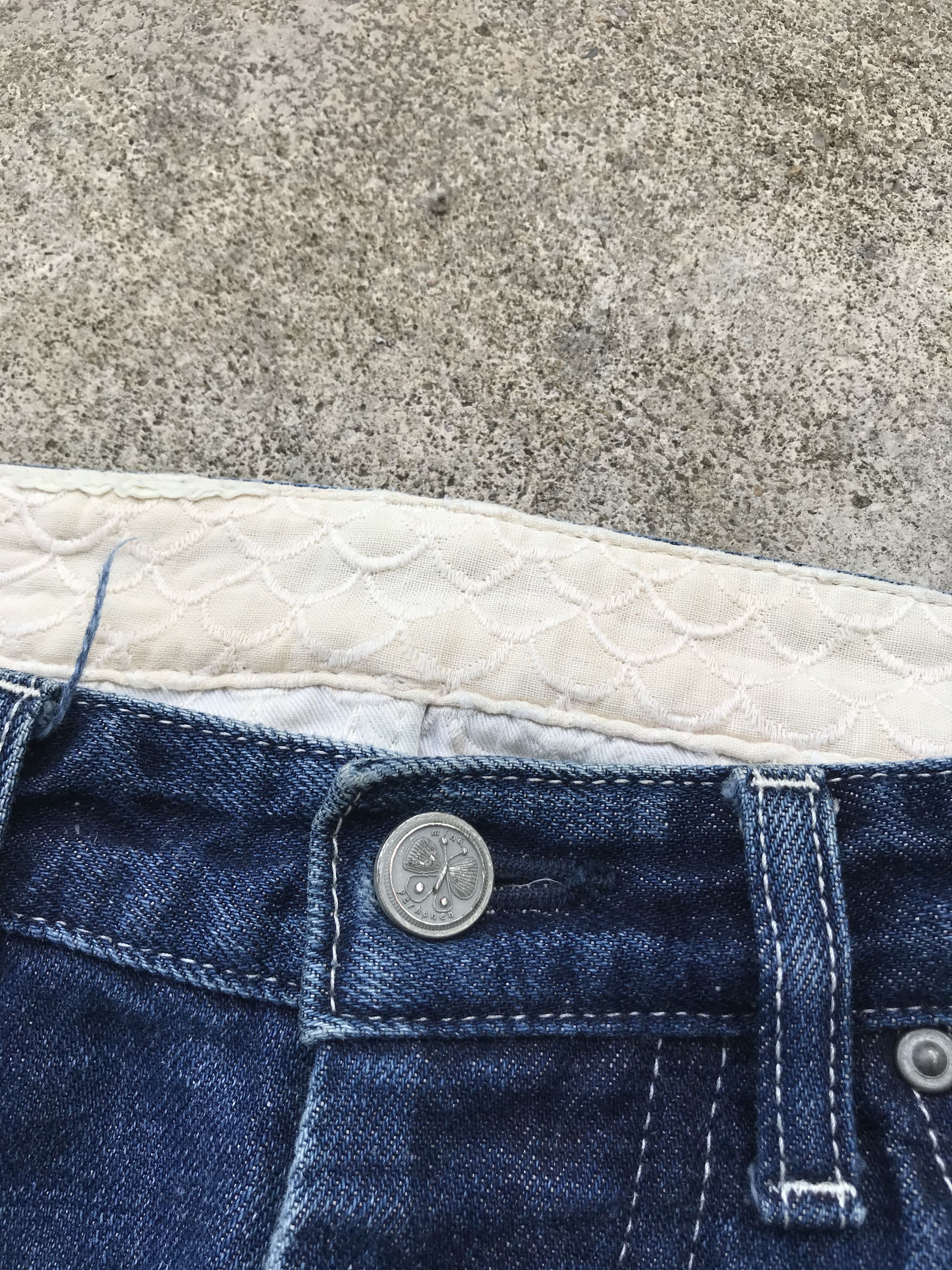 Japanese Brand Vintage 90s Japanese brand selvedge blue denim jeans Size US 32 / EU 48 - 2 Thumbnail